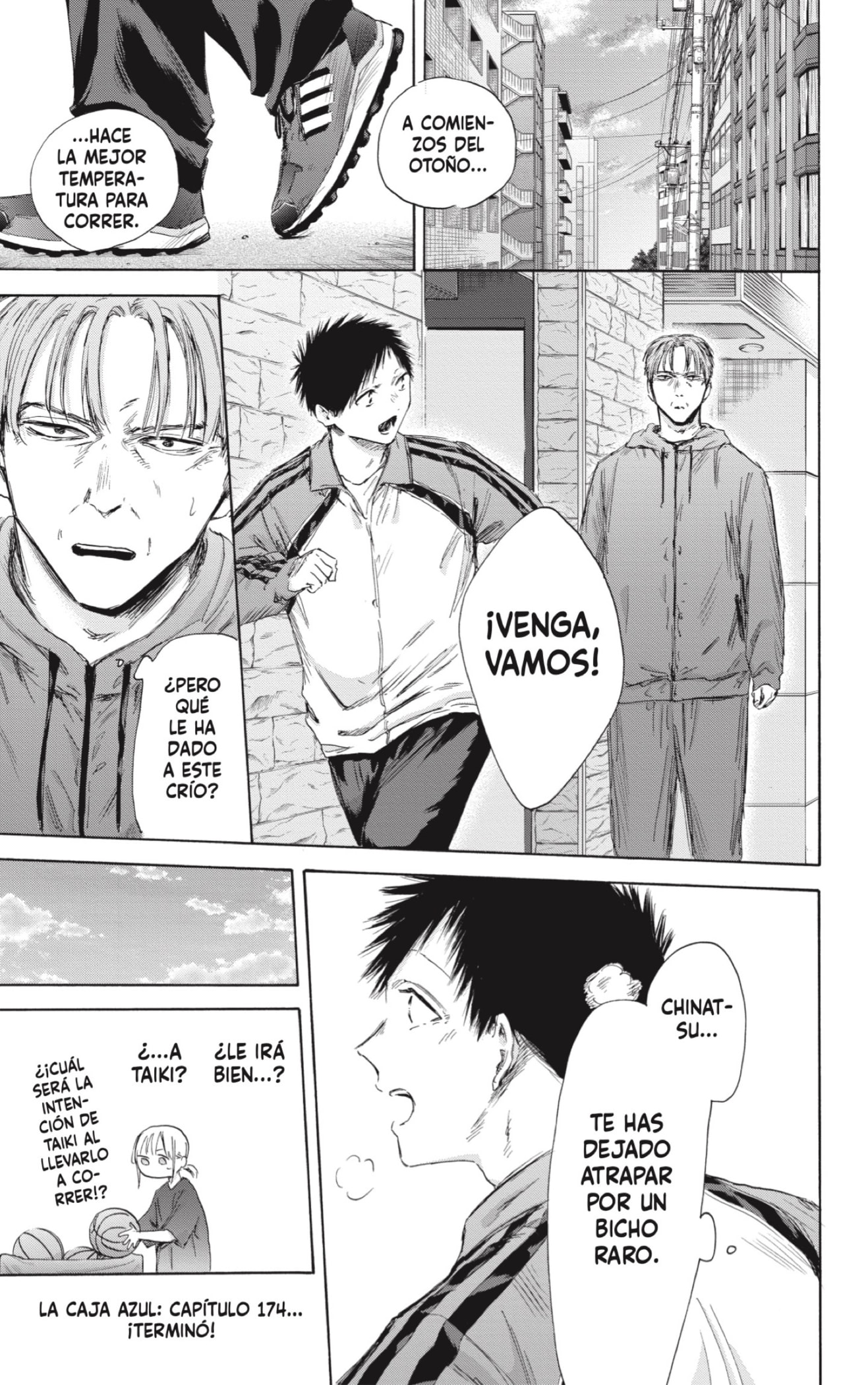Ao no Hako Capitulo 174: Fue solo el basketball página 19