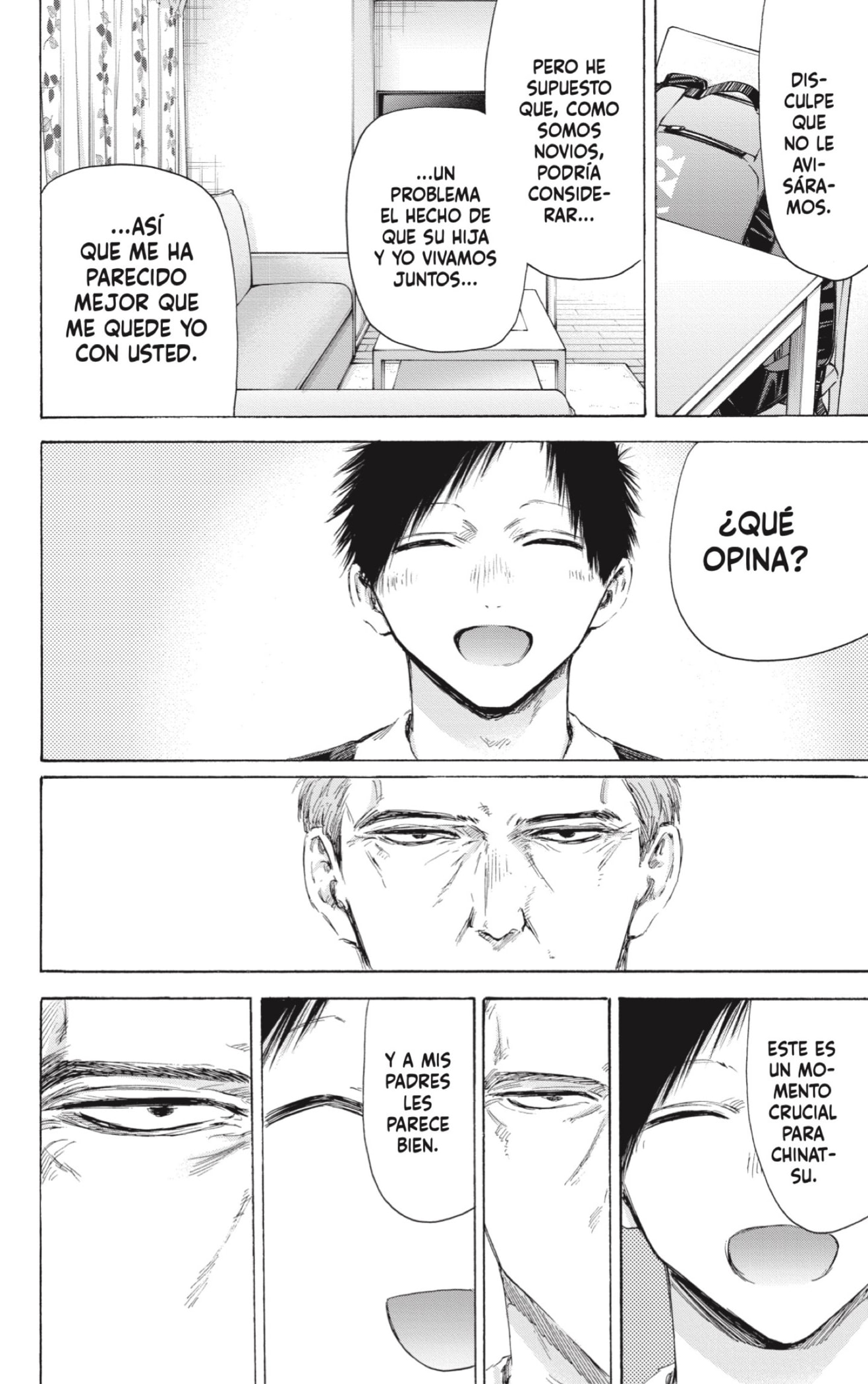 Ao no Hako Capitulo 174: Fue solo el basketball página 2