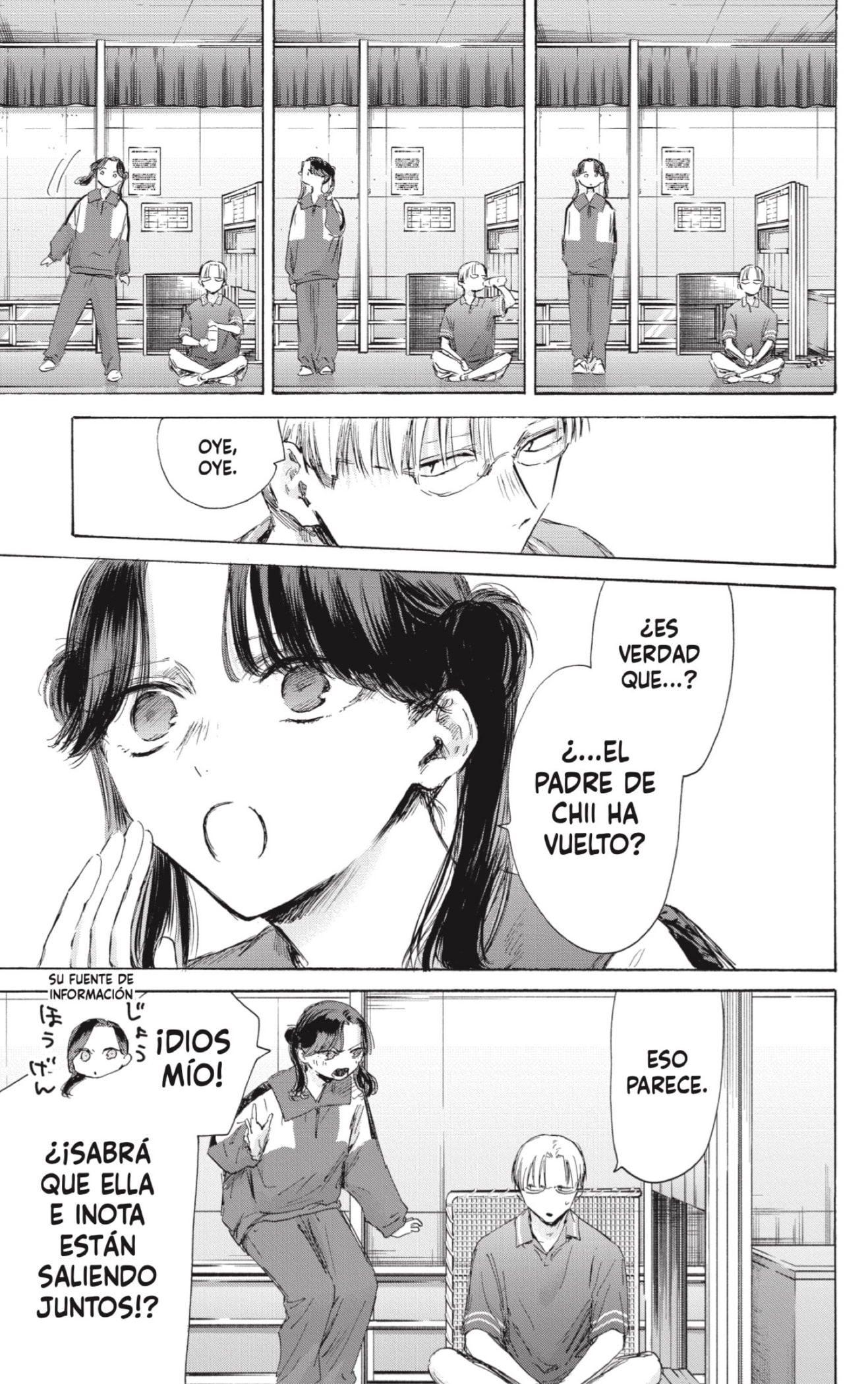 Ao no Hako Capitulo 174: Fue solo el basketball página 9