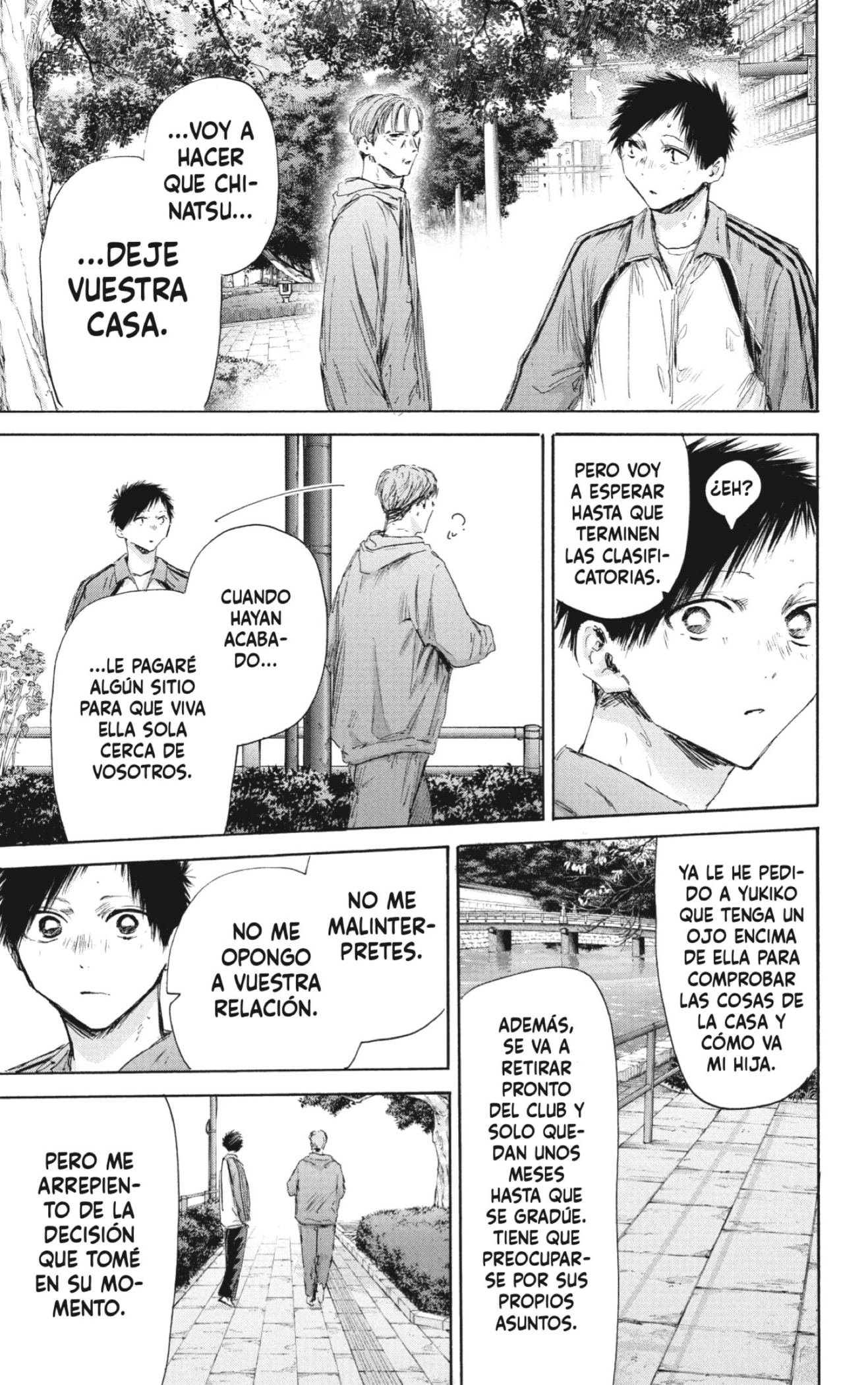 Ao no Hako Capitulo 175: Un niño... página 9