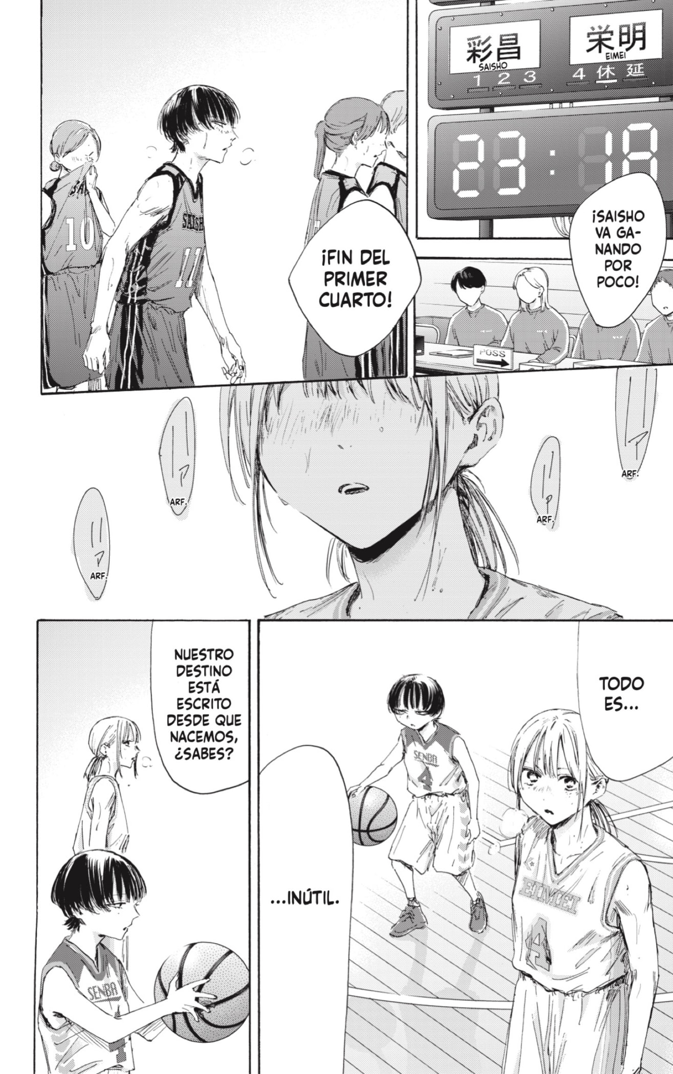 Ao no Hako Capitulo 179: Imaginando cosas página 8