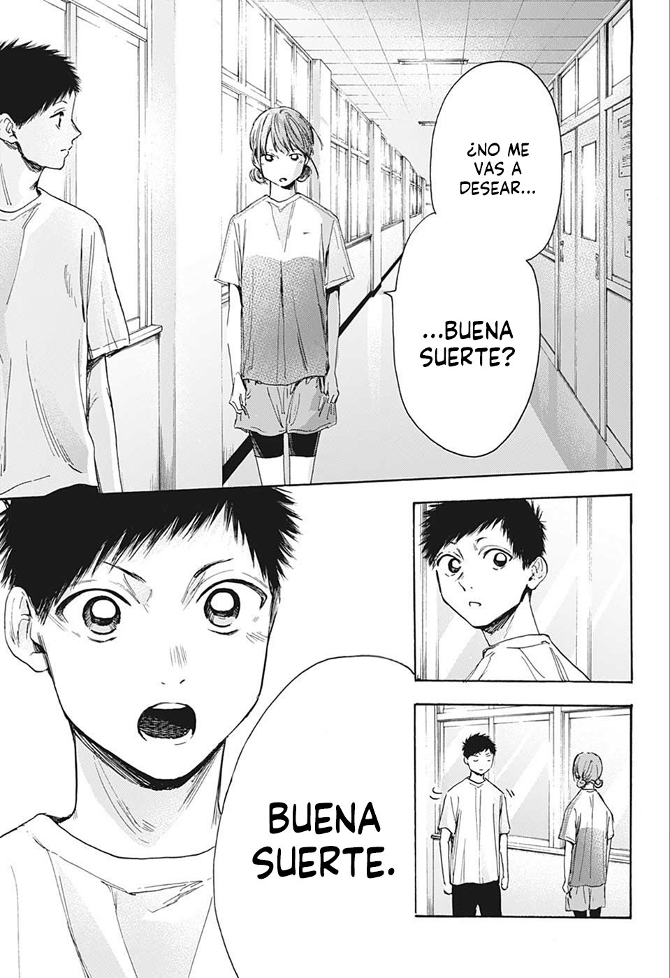Ao no Hako Capitulo 18: Deséame suerte página 12