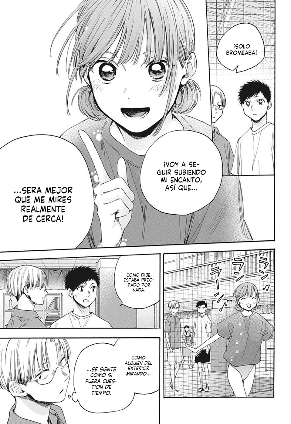 Ao no Hako Capitulo 18: Deséame suerte página 15