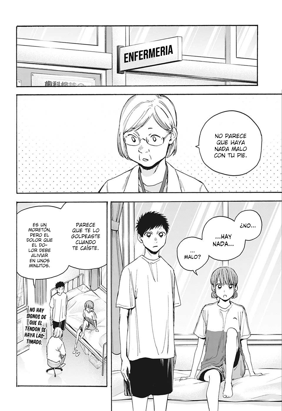 Ao no Hako Capitulo 18: Deséame suerte página 3