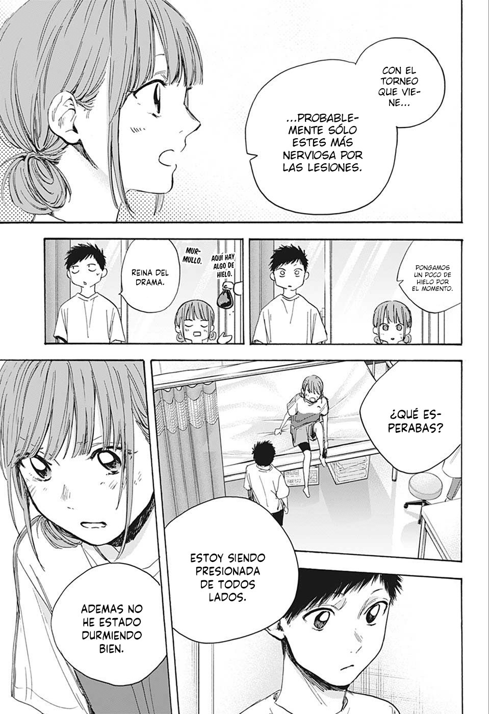 Ao no Hako Capitulo 18: Deséame suerte página 4