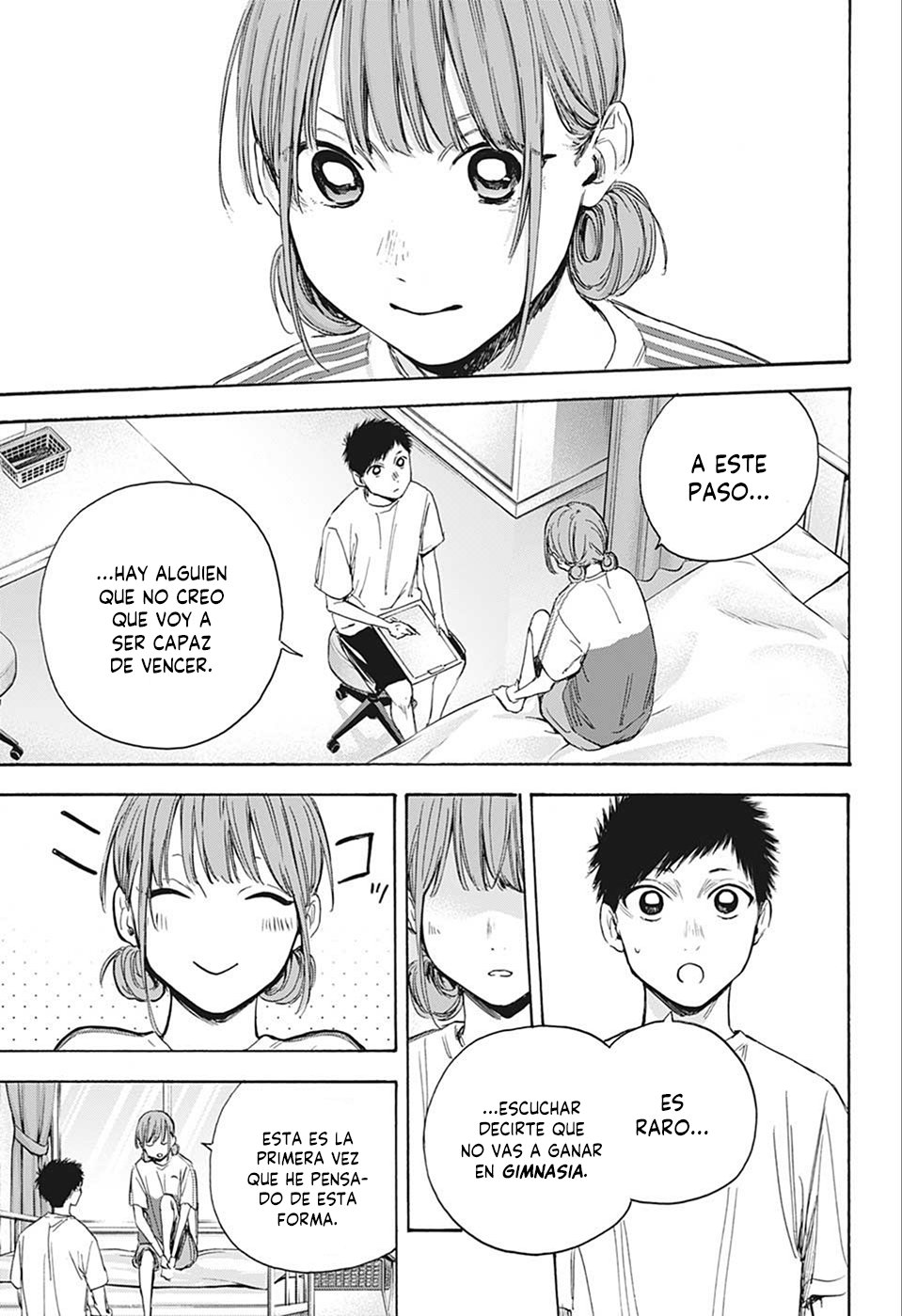 Ao no Hako Capitulo 18: Deséame suerte página 6