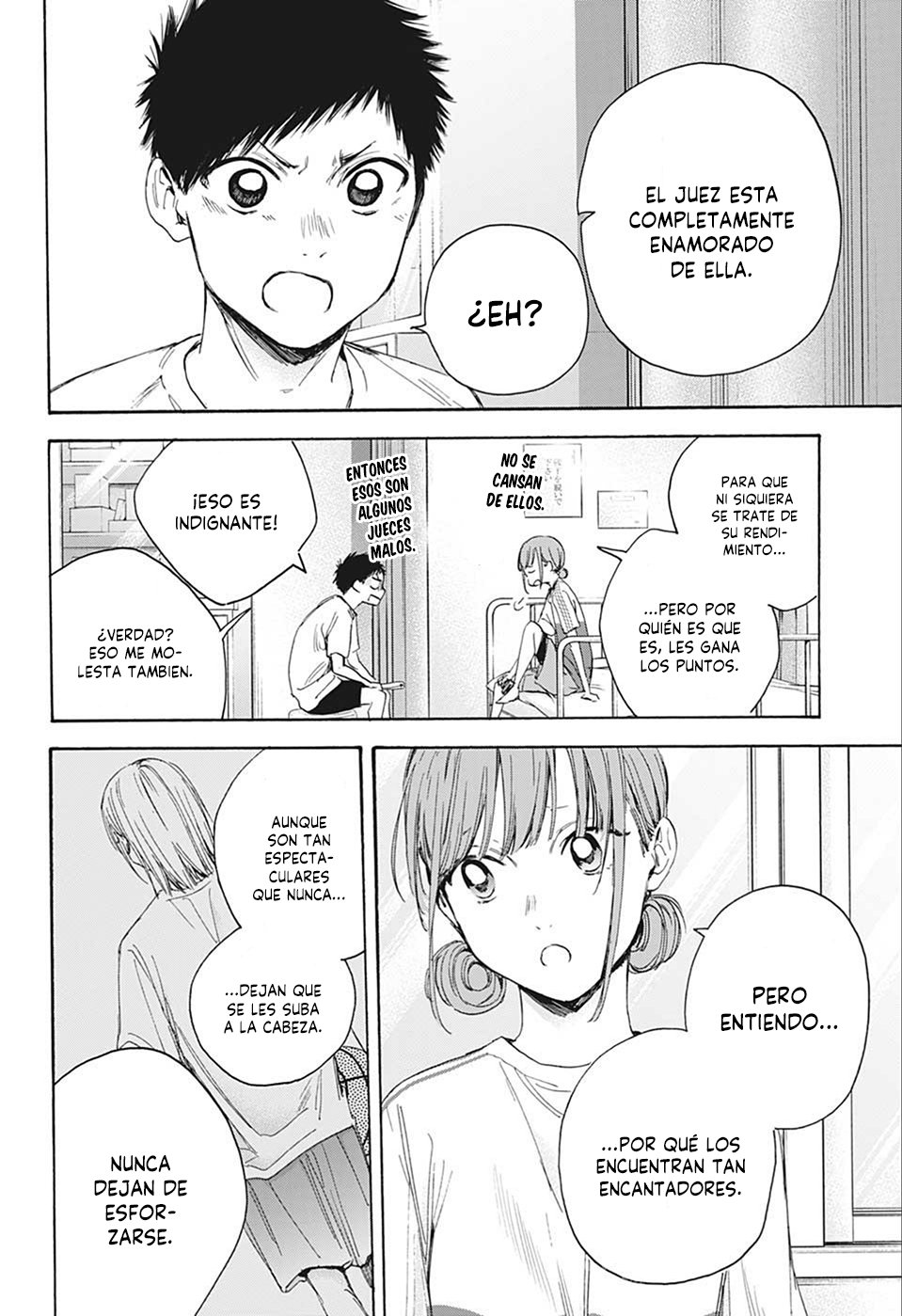 Ao no Hako Capitulo 18: Deséame suerte página 7