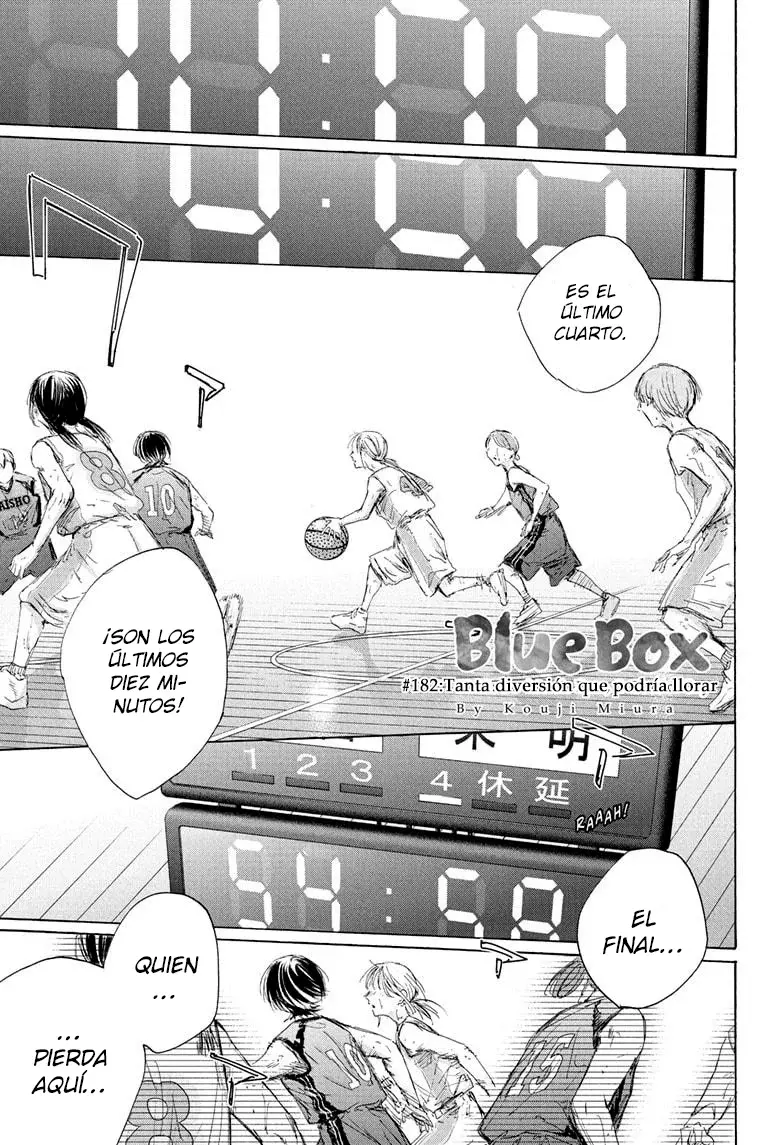 Ao no Hako Capitulo 182: Tanta diversión que podría llorar página 2