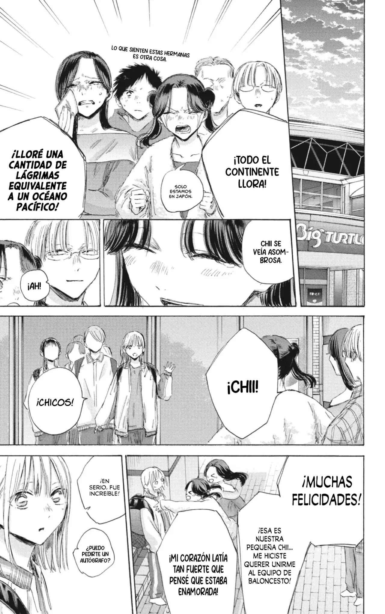 Ao no Hako Capitulo 183: Juguemos básquet página 16