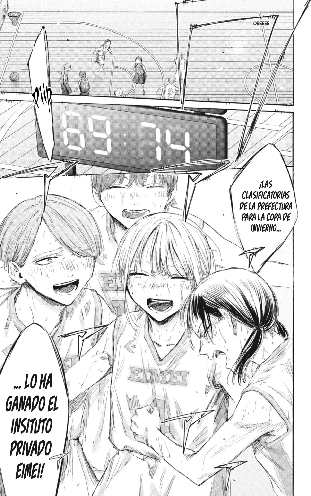 Ao no Hako Capitulo 183: Juguemos básquet página 4