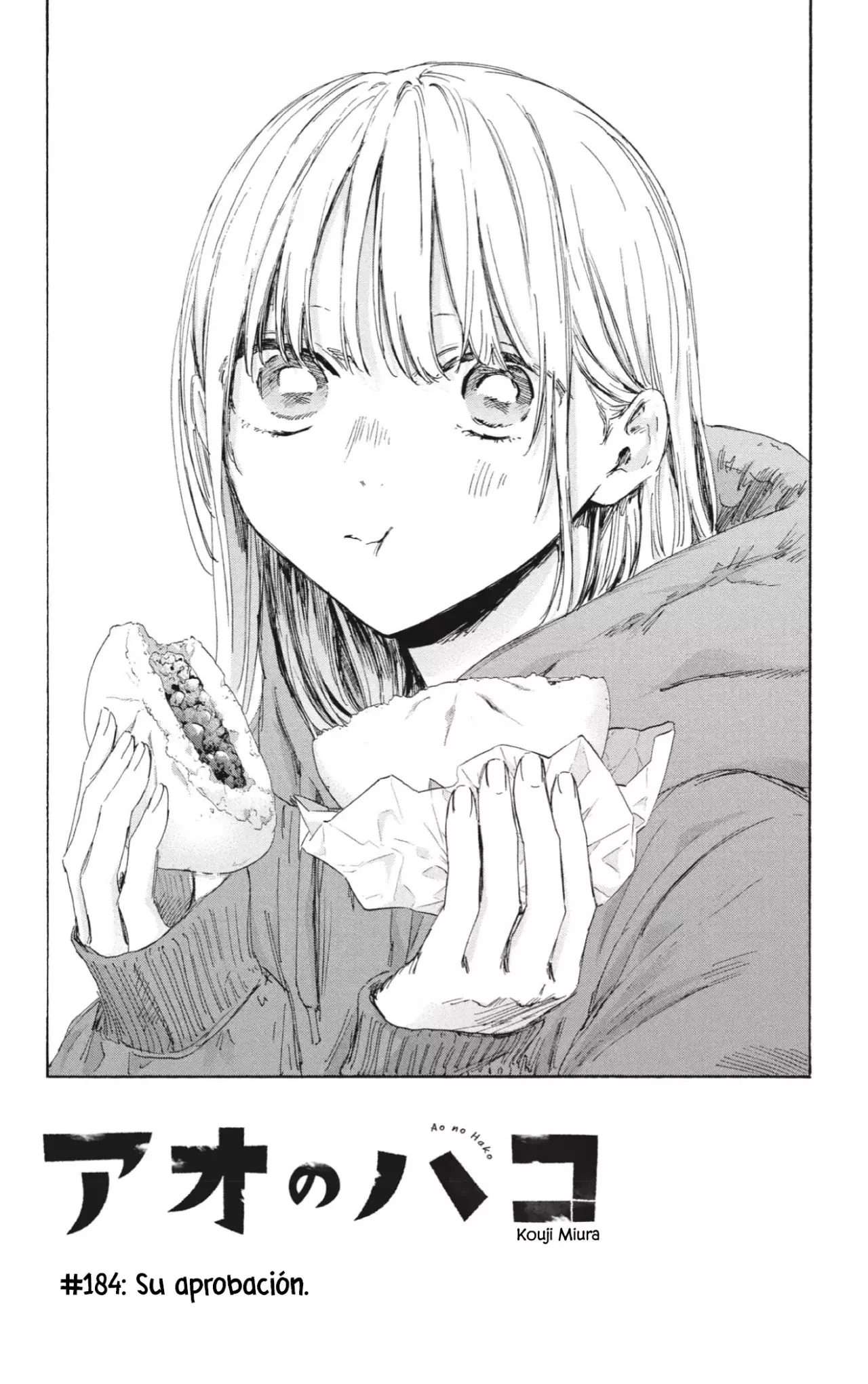 Ao no Hako Capitulo 184: Su aprobación página 3