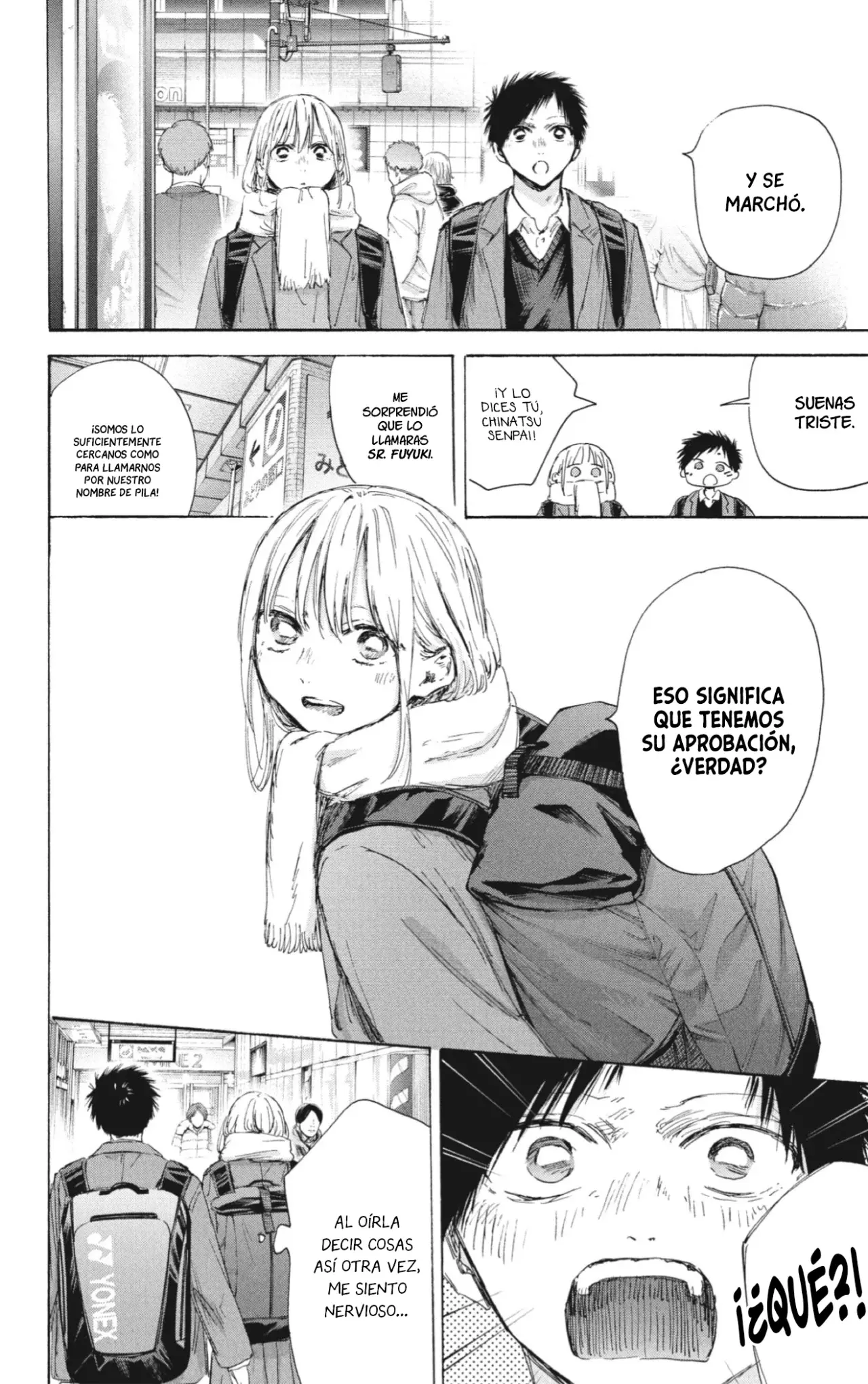 Ao no Hako Capitulo 184: Su aprobación página 7