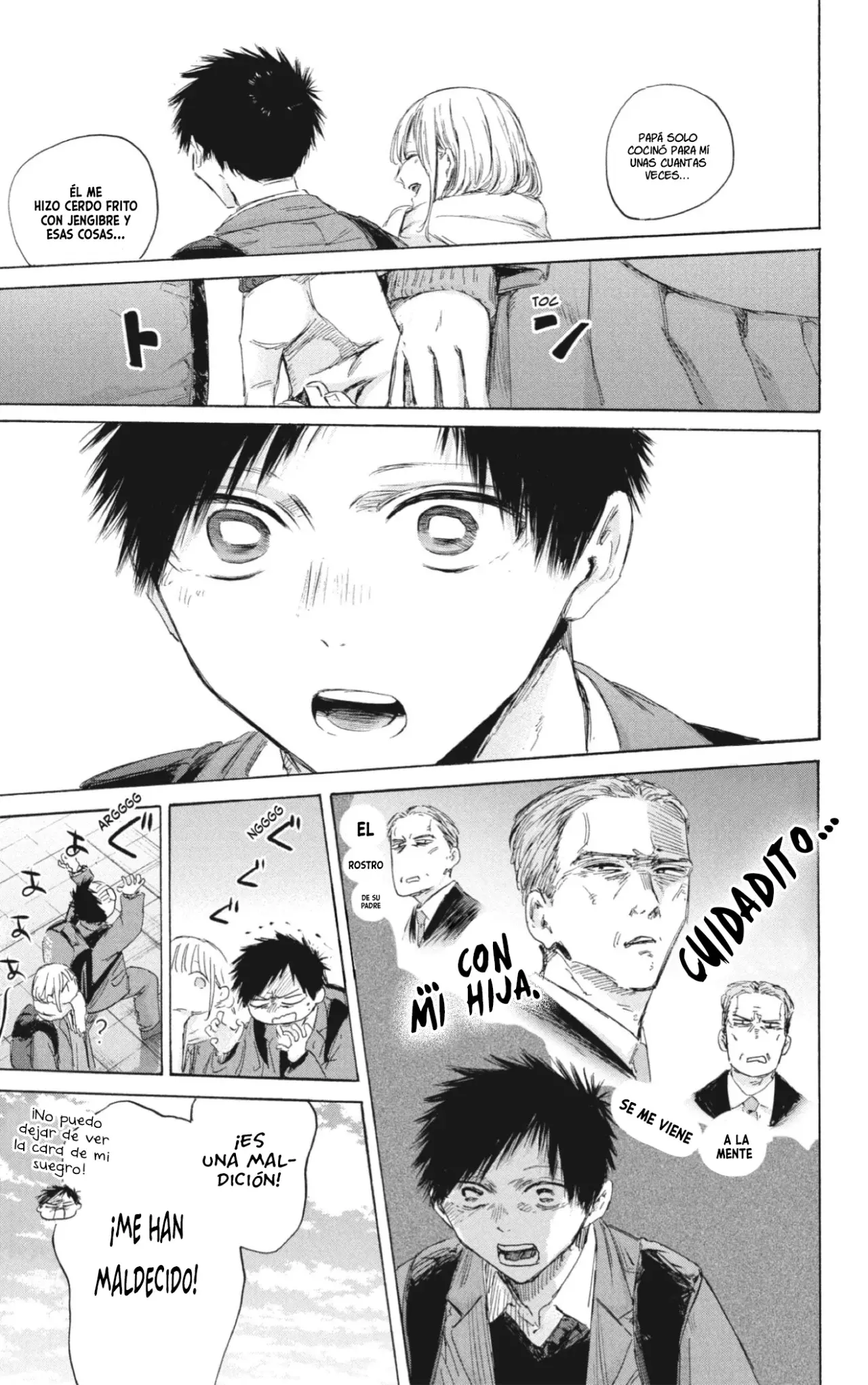 Ao no Hako Capitulo 184: Su aprobación página 8