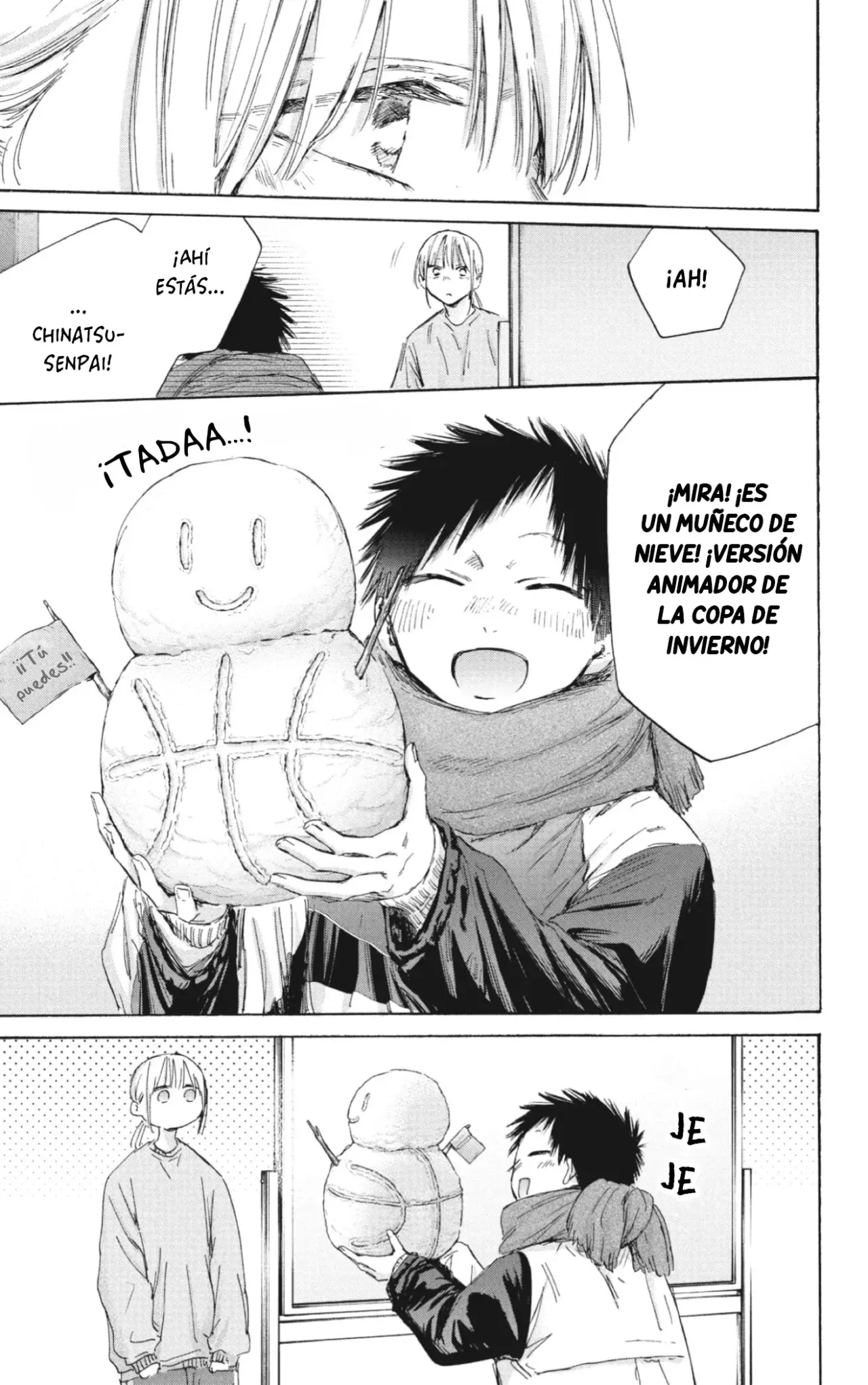 Ao no Hako Capitulo 187: Quédate junto a ella página 18