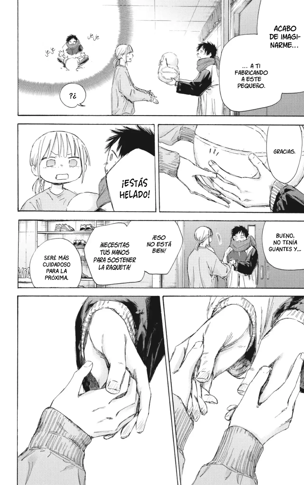 Ao no Hako Capitulo 187: Quédate junto a ella página 19