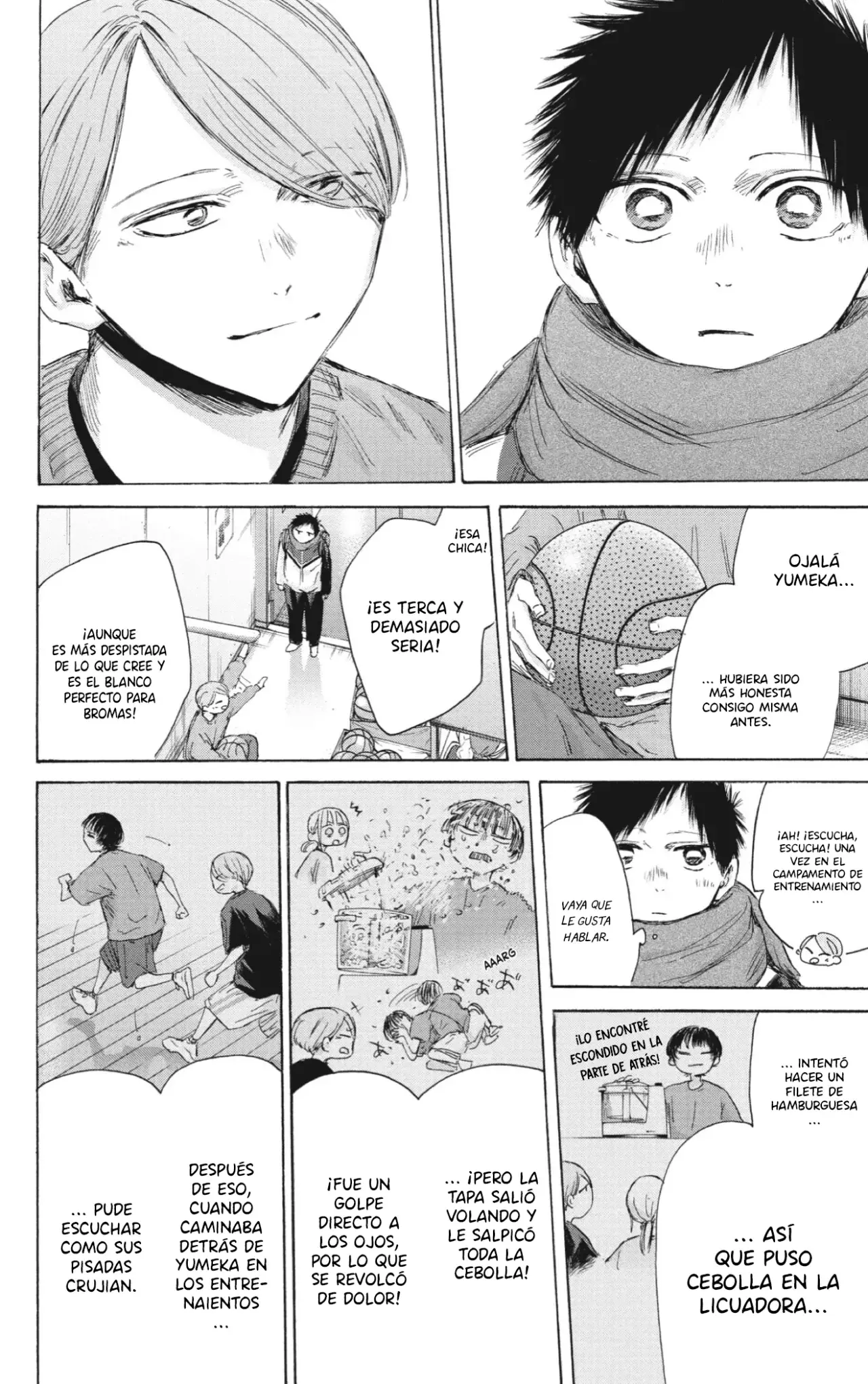 Ao no Hako Capitulo 187: Quédate junto a ella página 5