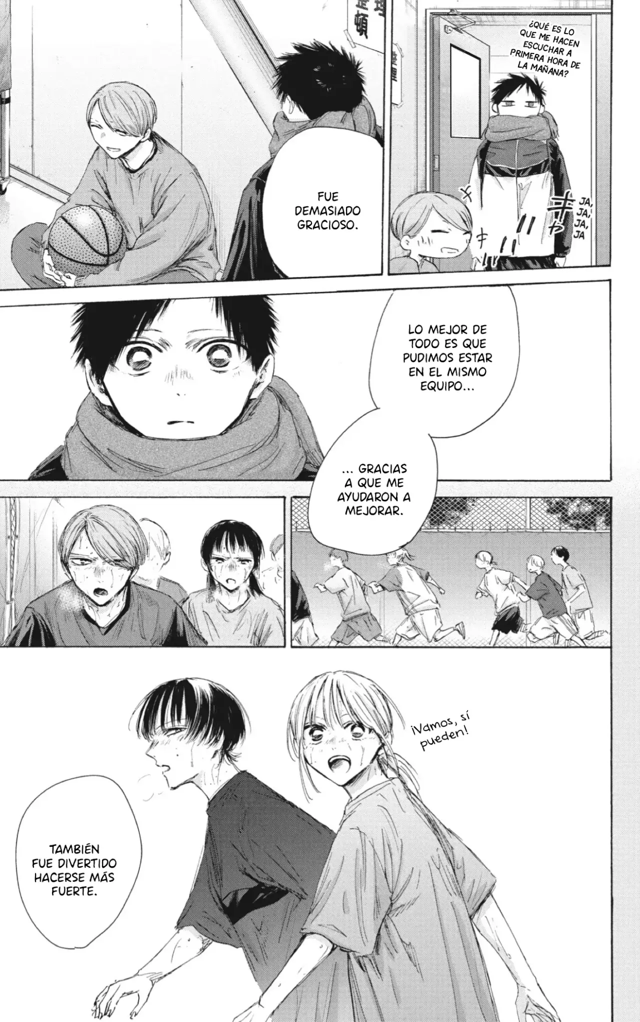 Ao no Hako Capitulo 187: Quédate junto a ella página 6