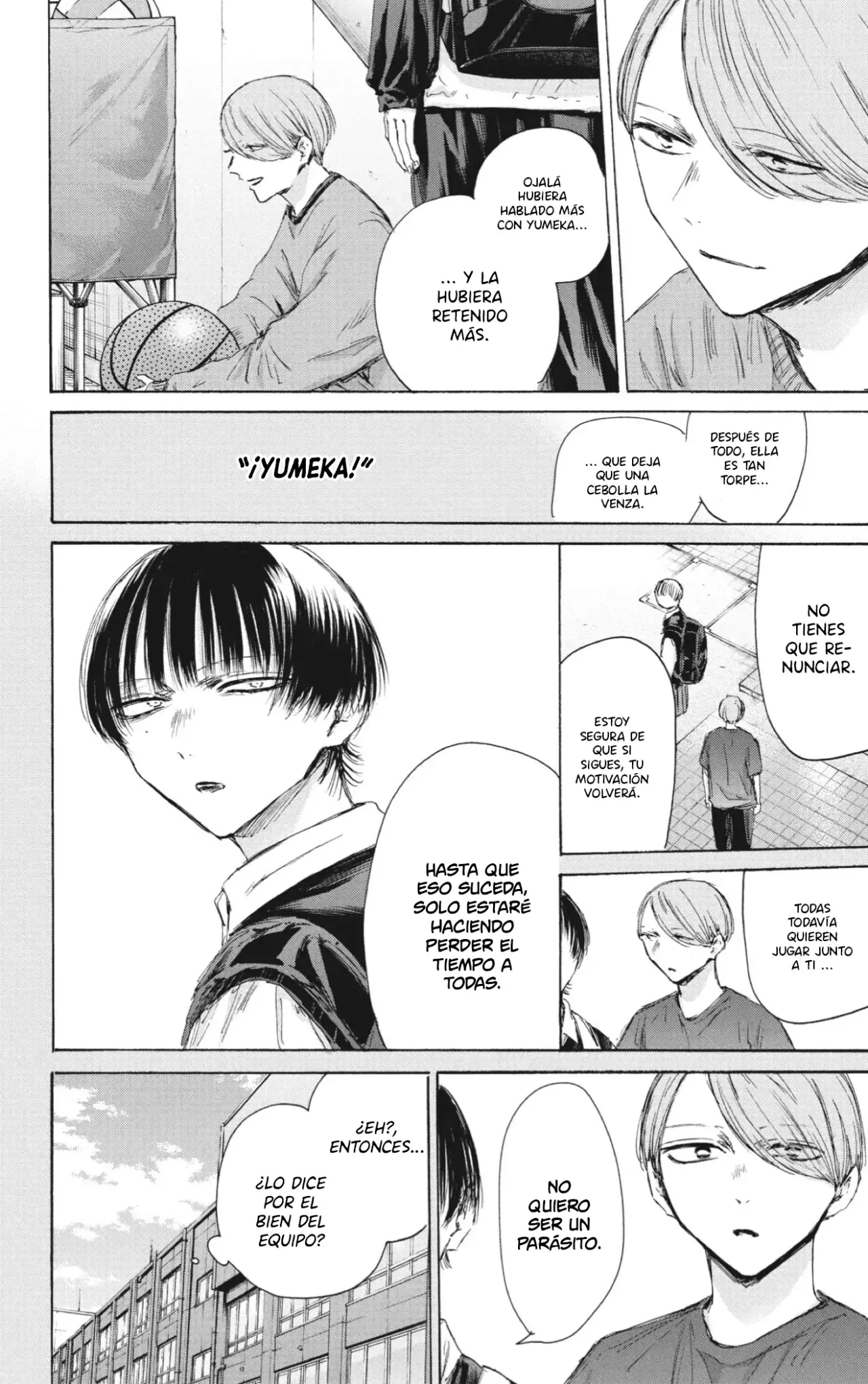 Ao no Hako Capitulo 187: Quédate junto a ella página 7