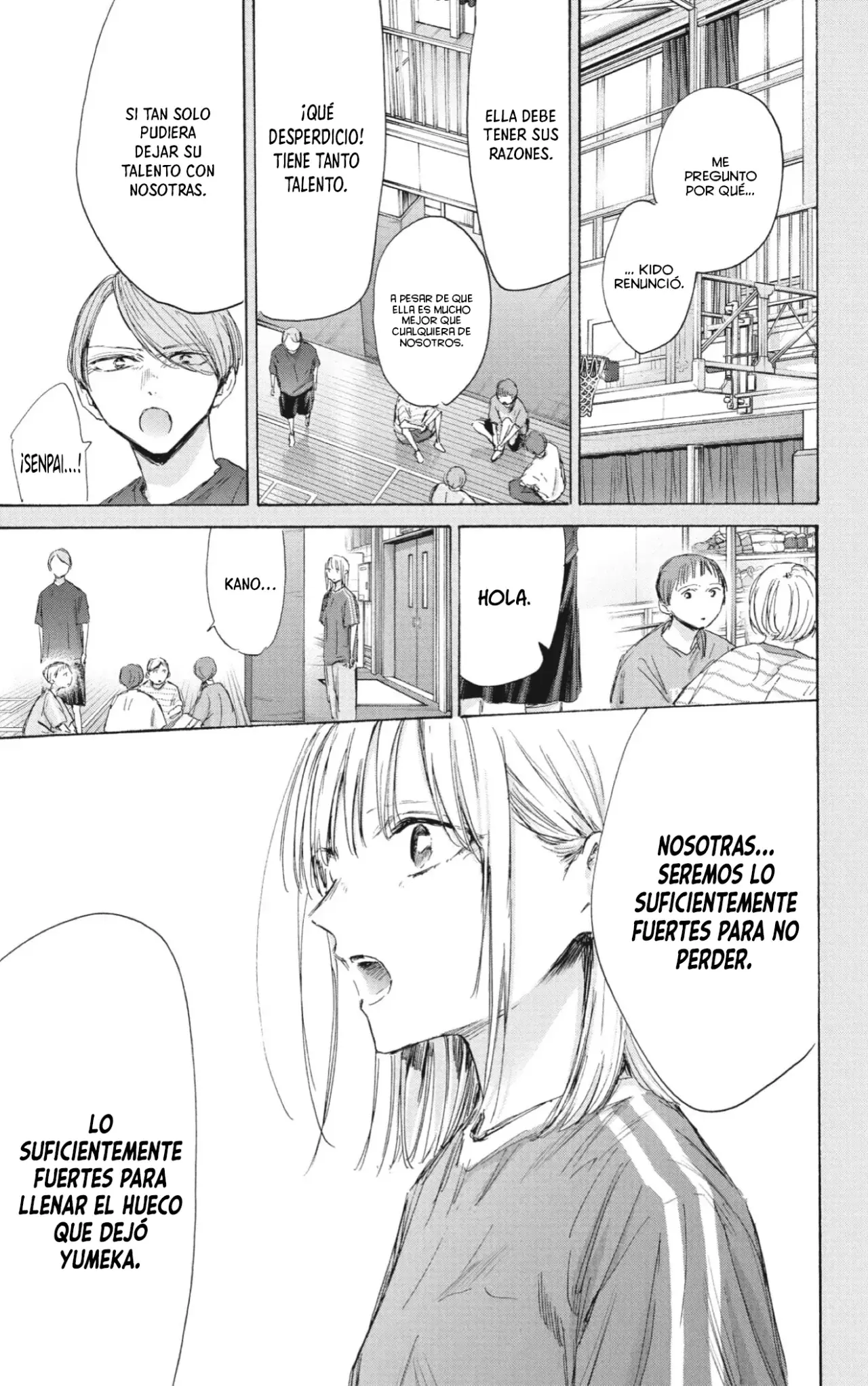 Ao no Hako Capitulo 187: Quédate junto a ella página 8