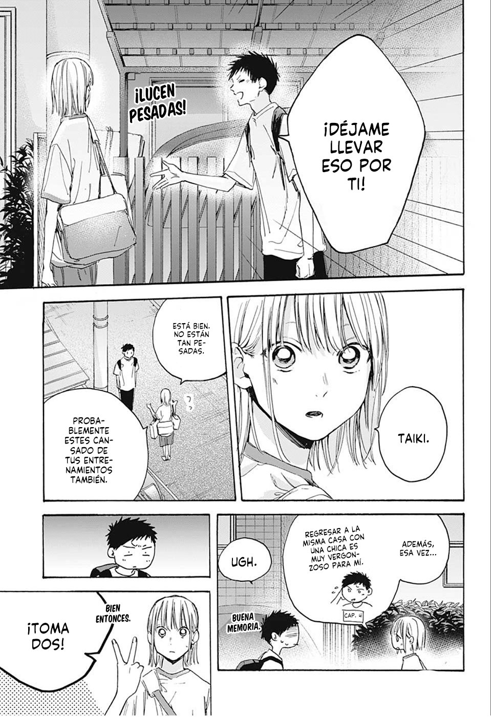 Ao no Hako Capitulo 19: Yo cargare tus bolsas página 13