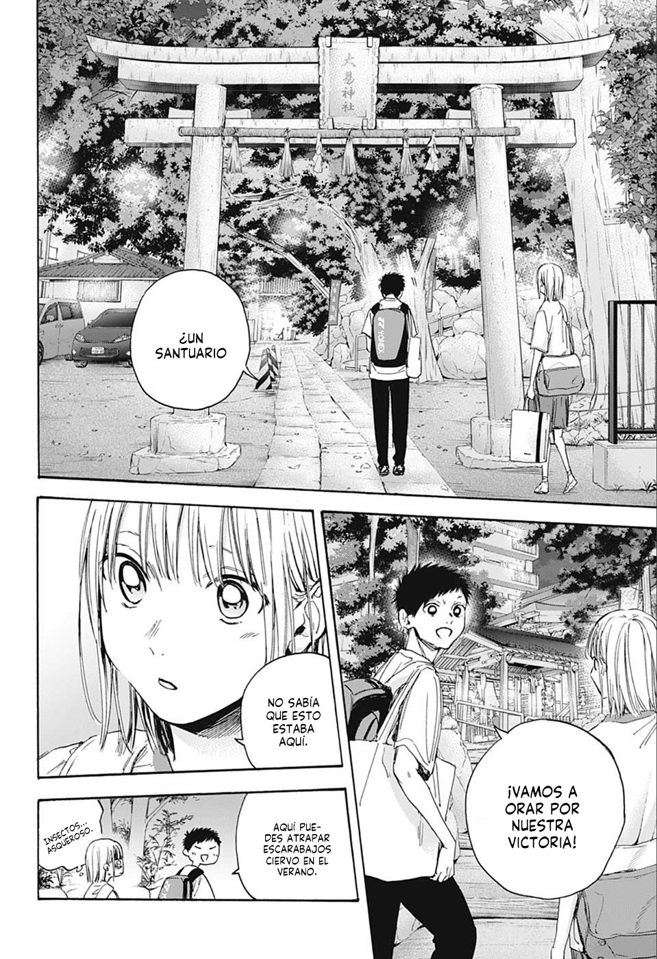 Ao no Hako Capitulo 19: Yo cargare tus bolsas página 18