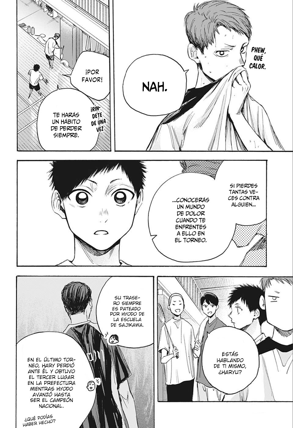 Ao no Hako Capitulo 19: Yo cargare tus bolsas página 6