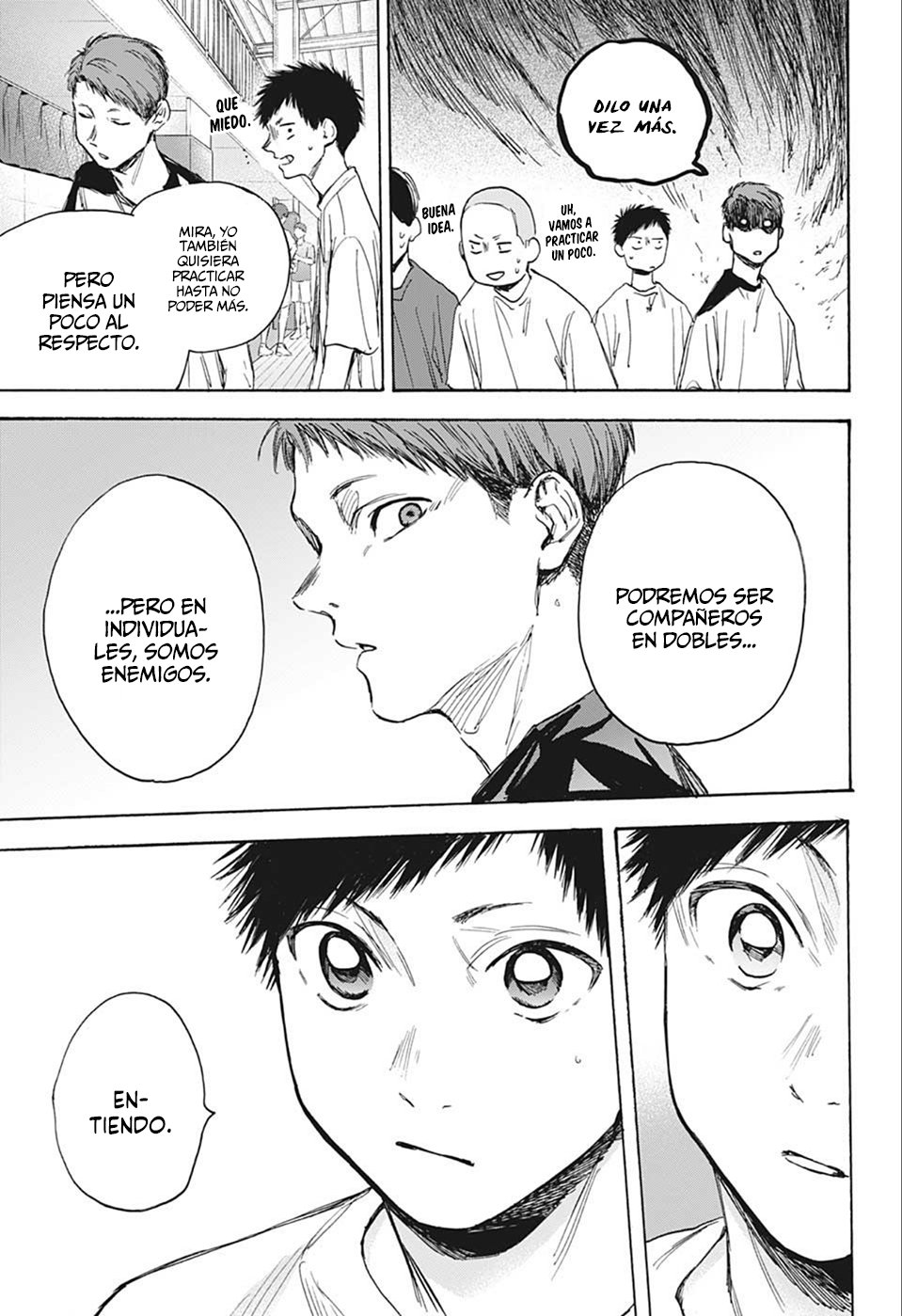 Ao no Hako Capitulo 19: Yo cargare tus bolsas página 7