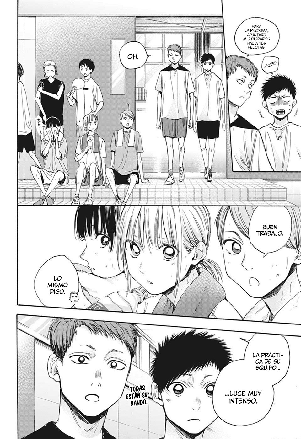 Ao no Hako Capitulo 19: Yo cargare tus bolsas página 8