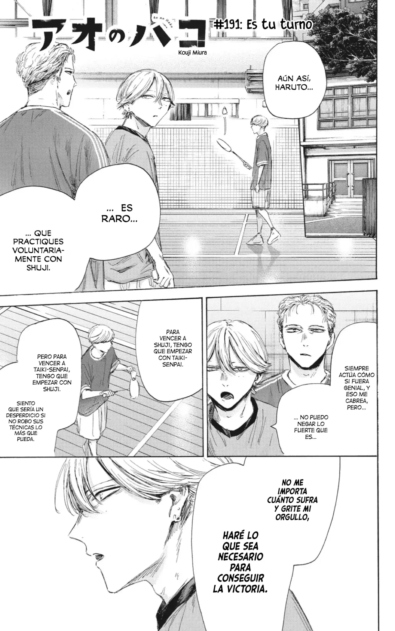 Ao no Hako Capitulo 191: Es tu turno página 2