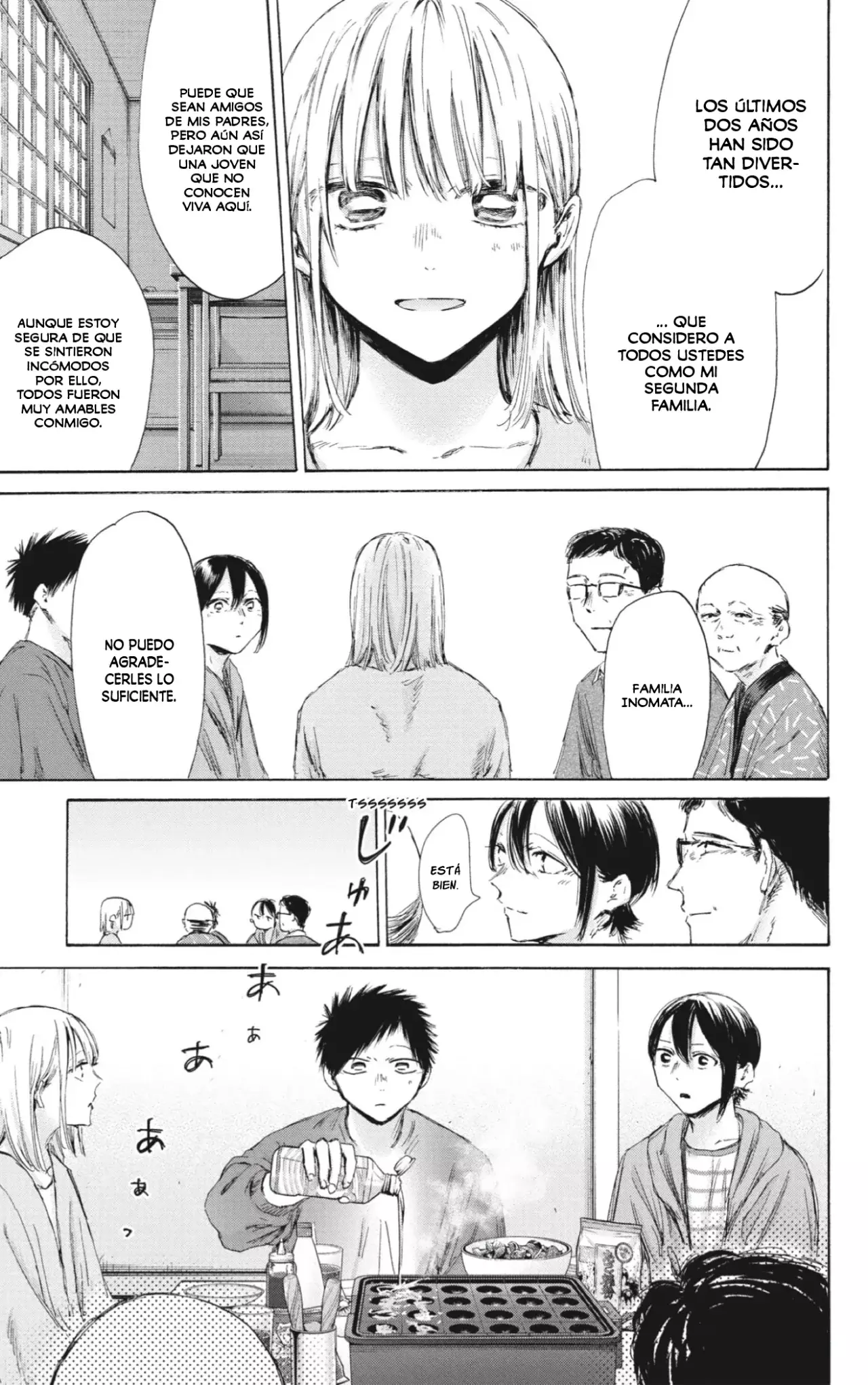 Ao no Hako Capitulo 192: Gracias por cuidar de mí página 12