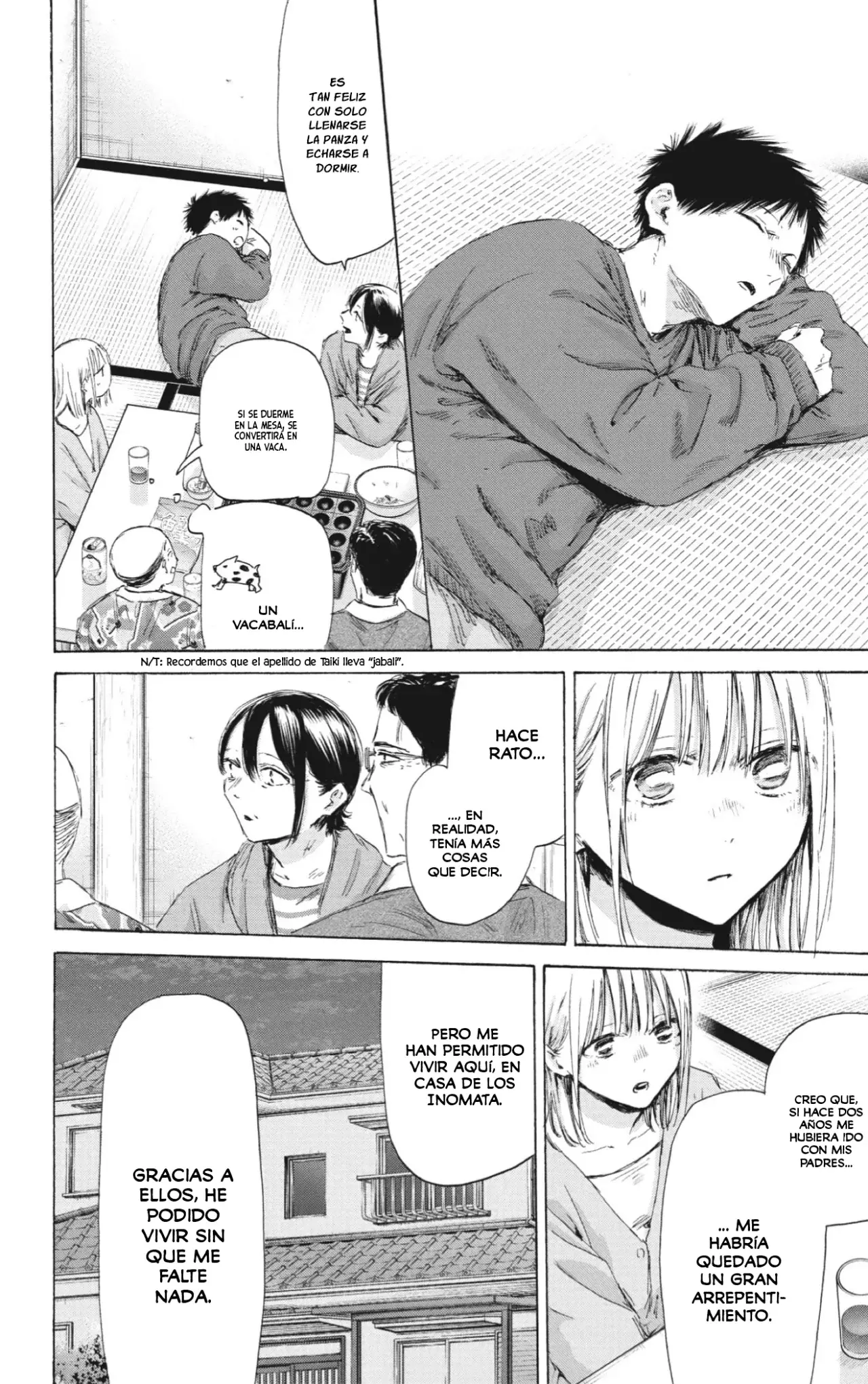 Ao no Hako Capitulo 192: Gracias por cuidar de mí página 17