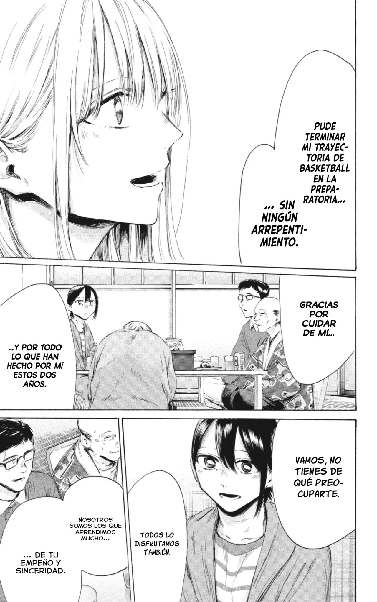 Ao no Hako Capitulo 192: Gracias por cuidar de mí página 18