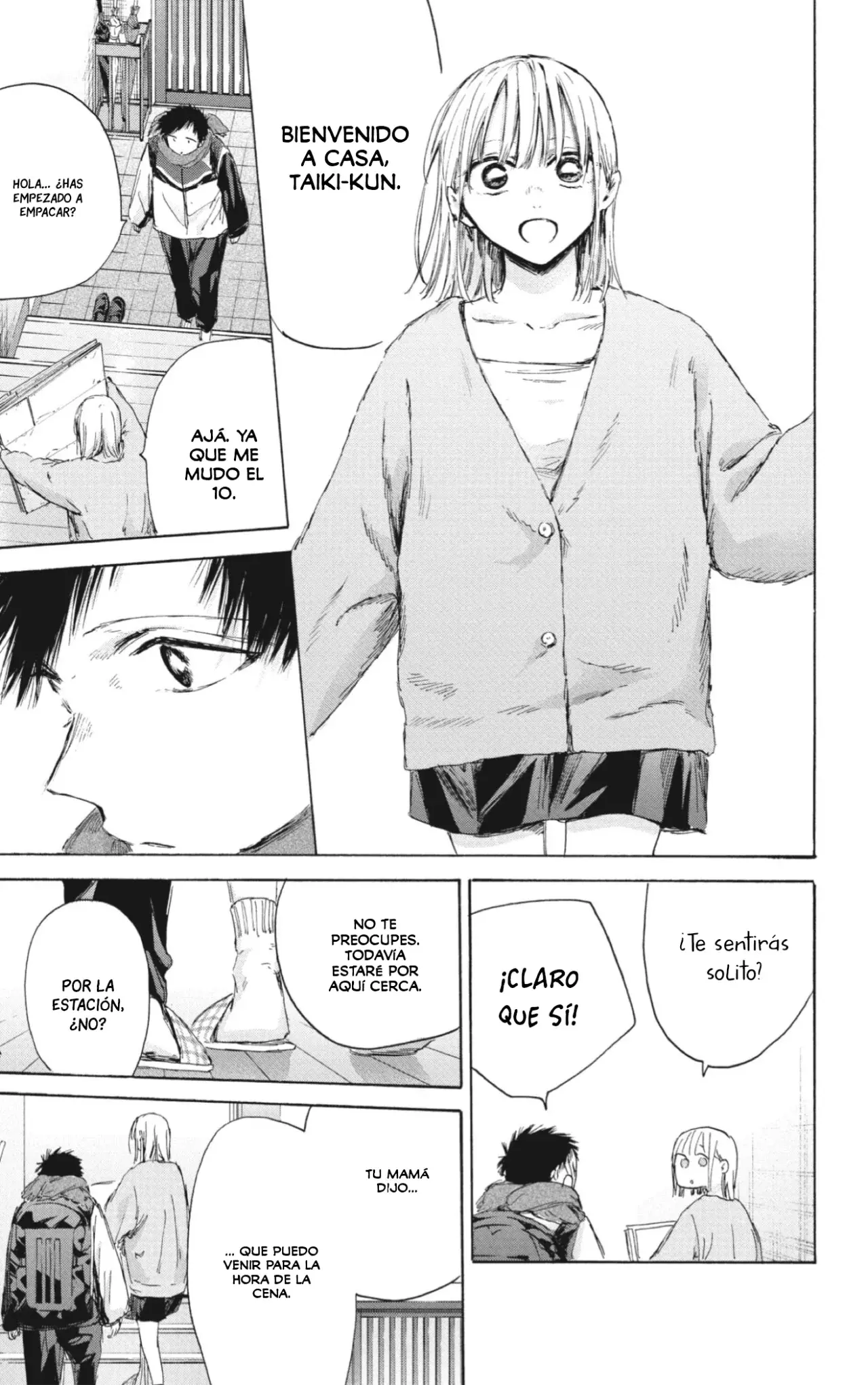 Ao no Hako Capitulo 192: Gracias por cuidar de mí página 8