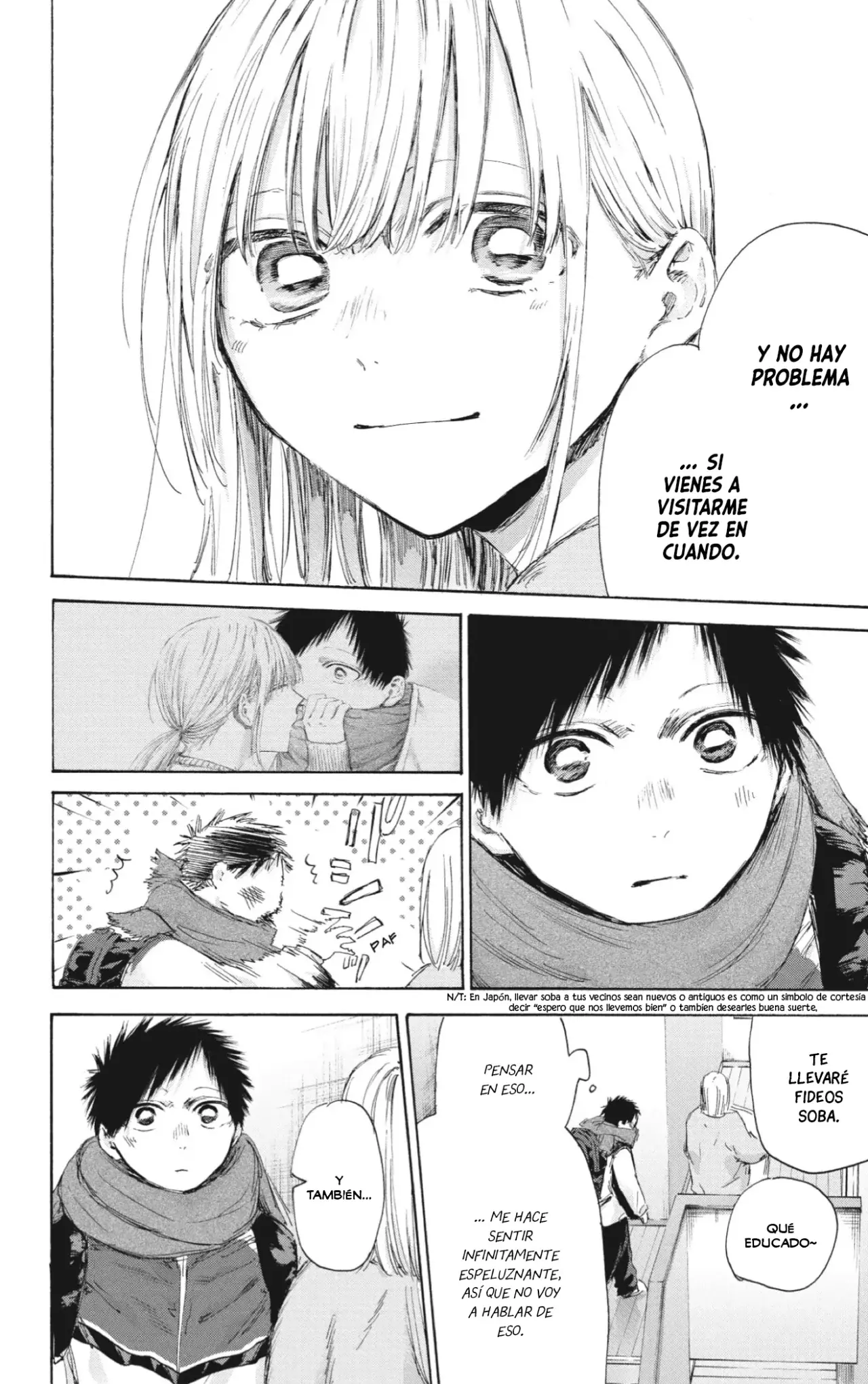Ao no Hako Capitulo 192: Gracias por cuidar de mí página 9