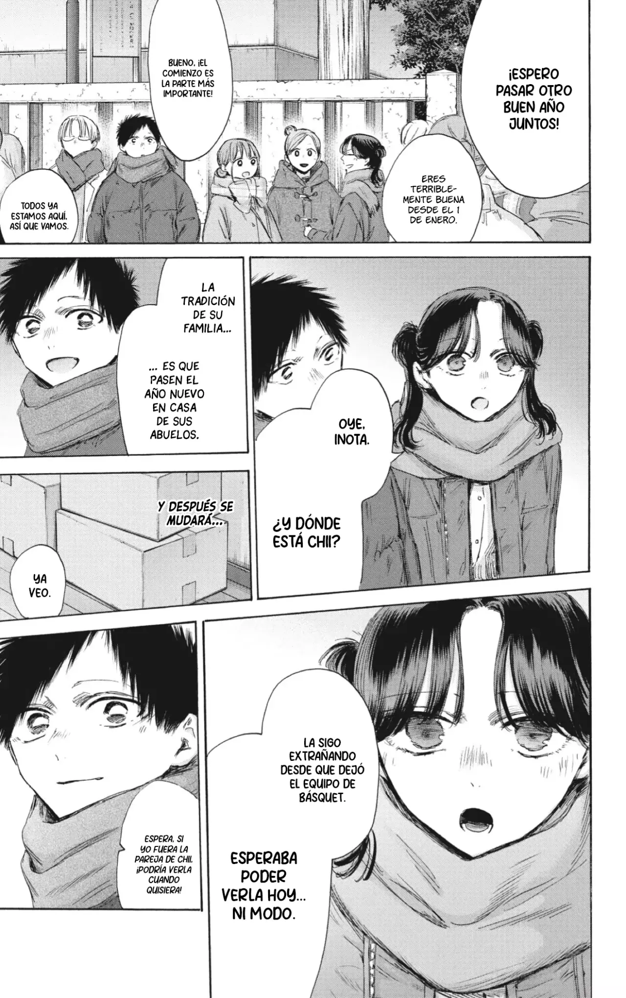 Ao no Hako Capitulo 193: Año Nuevo página 4