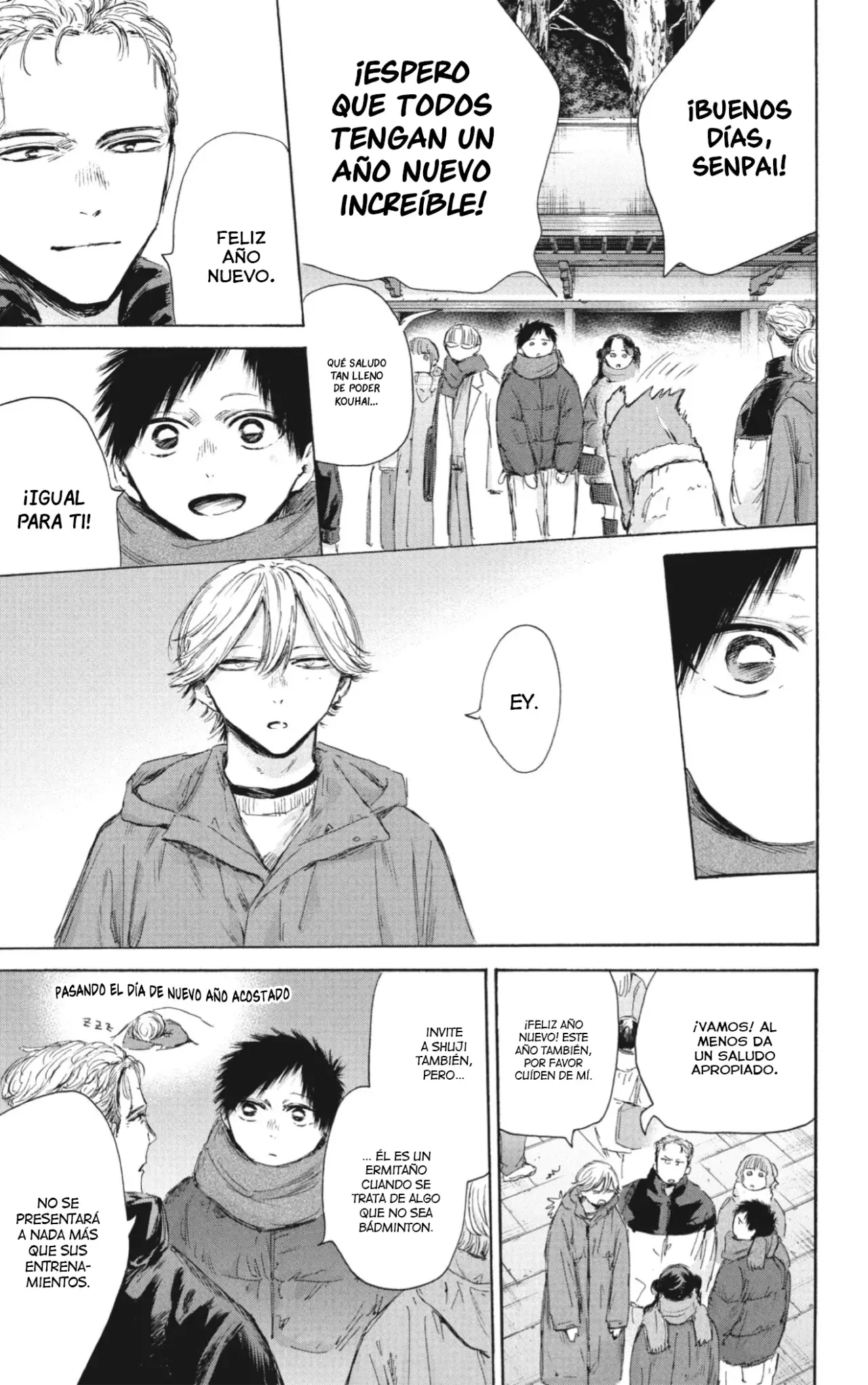 Ao no Hako Capitulo 193: Año Nuevo página 6
