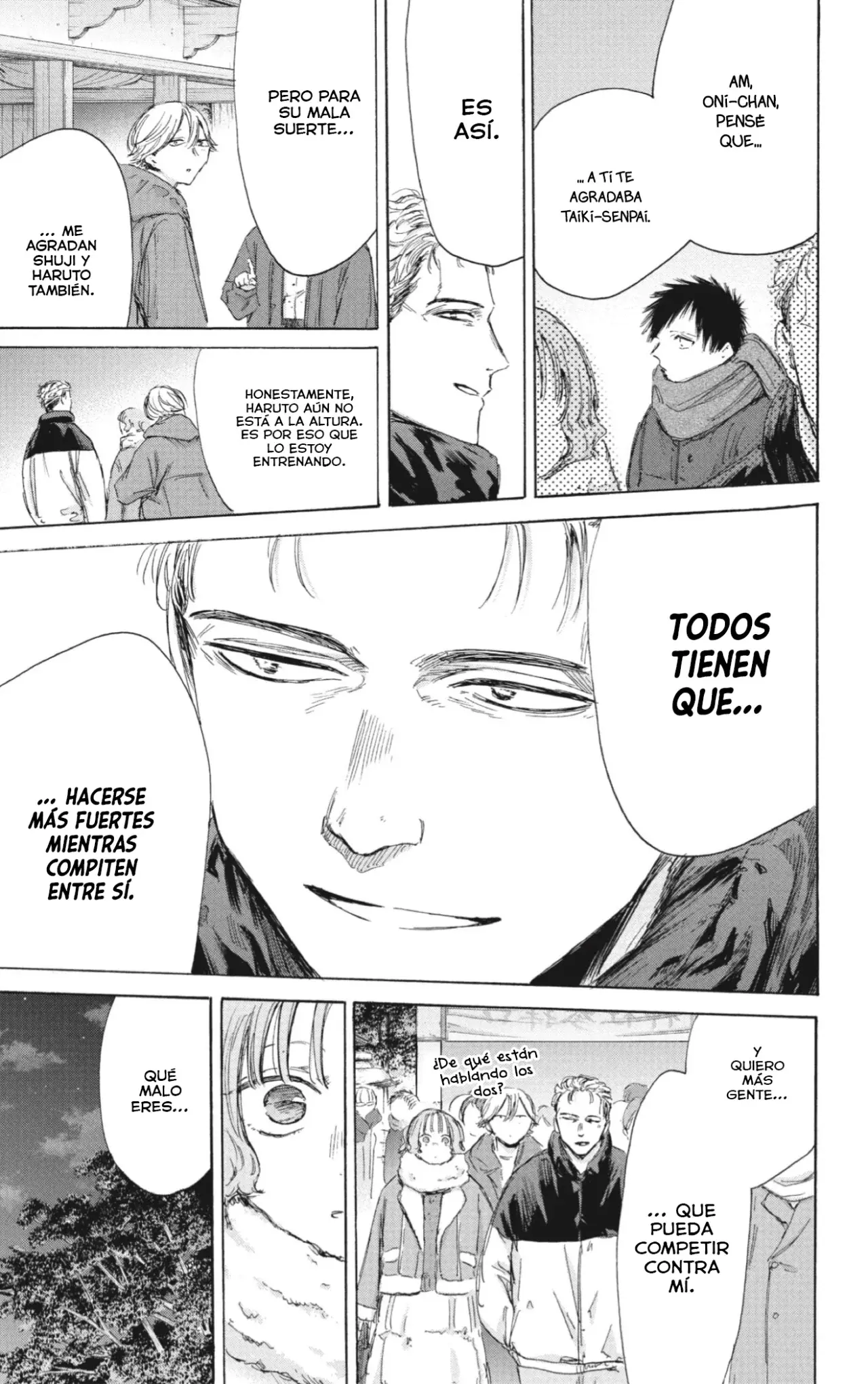 Ao no Hako Capitulo 193: Año Nuevo página 8