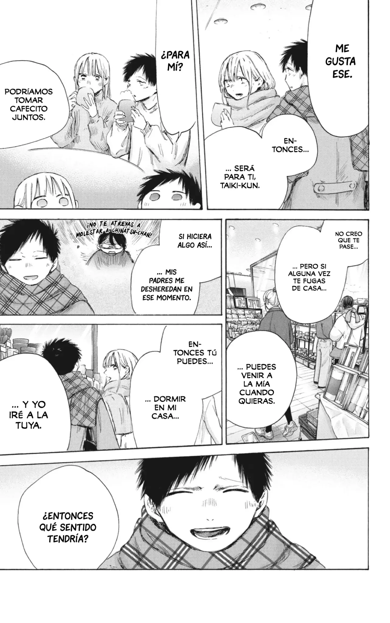 Ao no Hako Capitulo 194: Al frente de la felicidad página 10