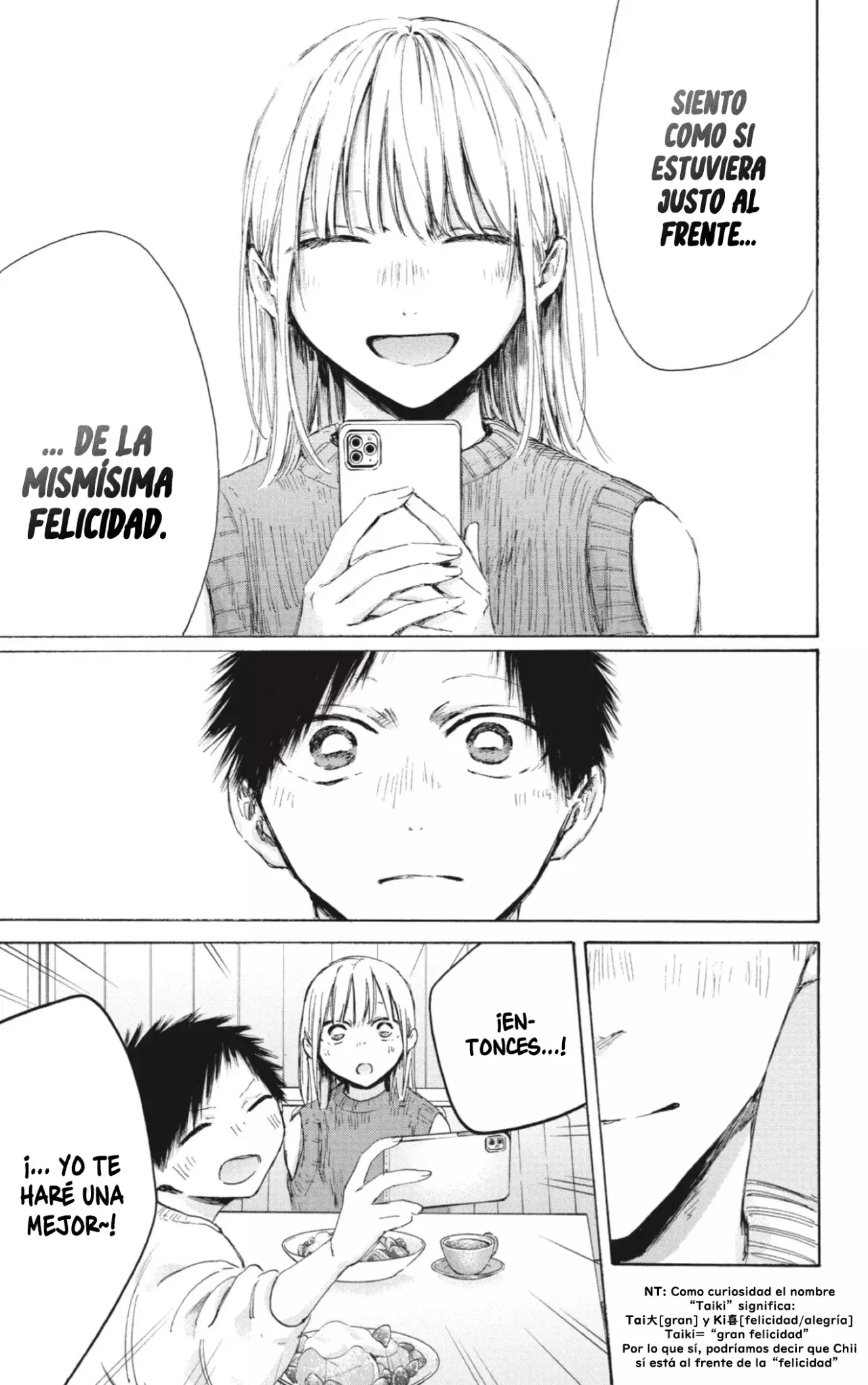 Ao no Hako Capitulo 194: Al frente de la felicidad página 14