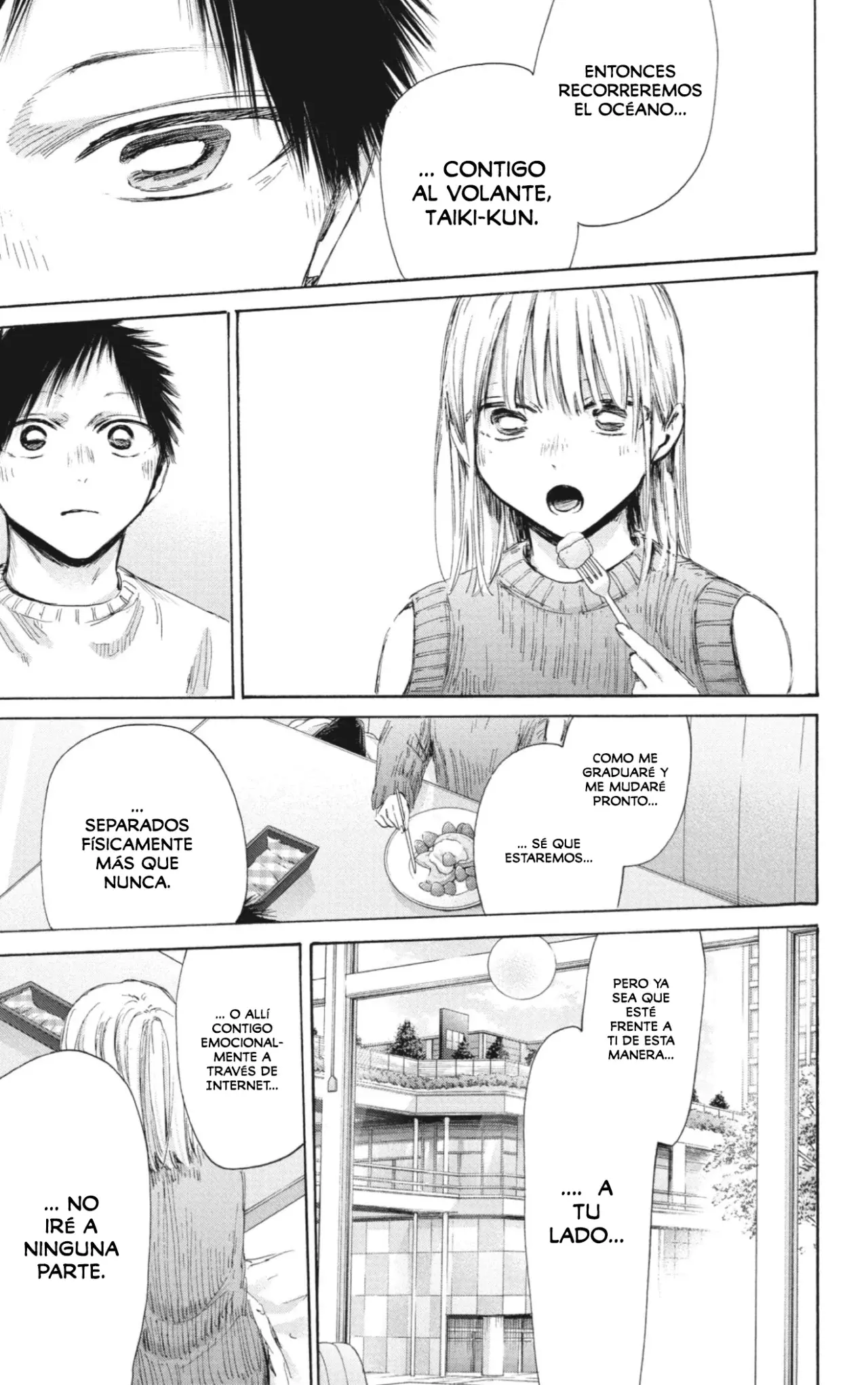 Ao no Hako Capitulo 194: Al frente de la felicidad página 16