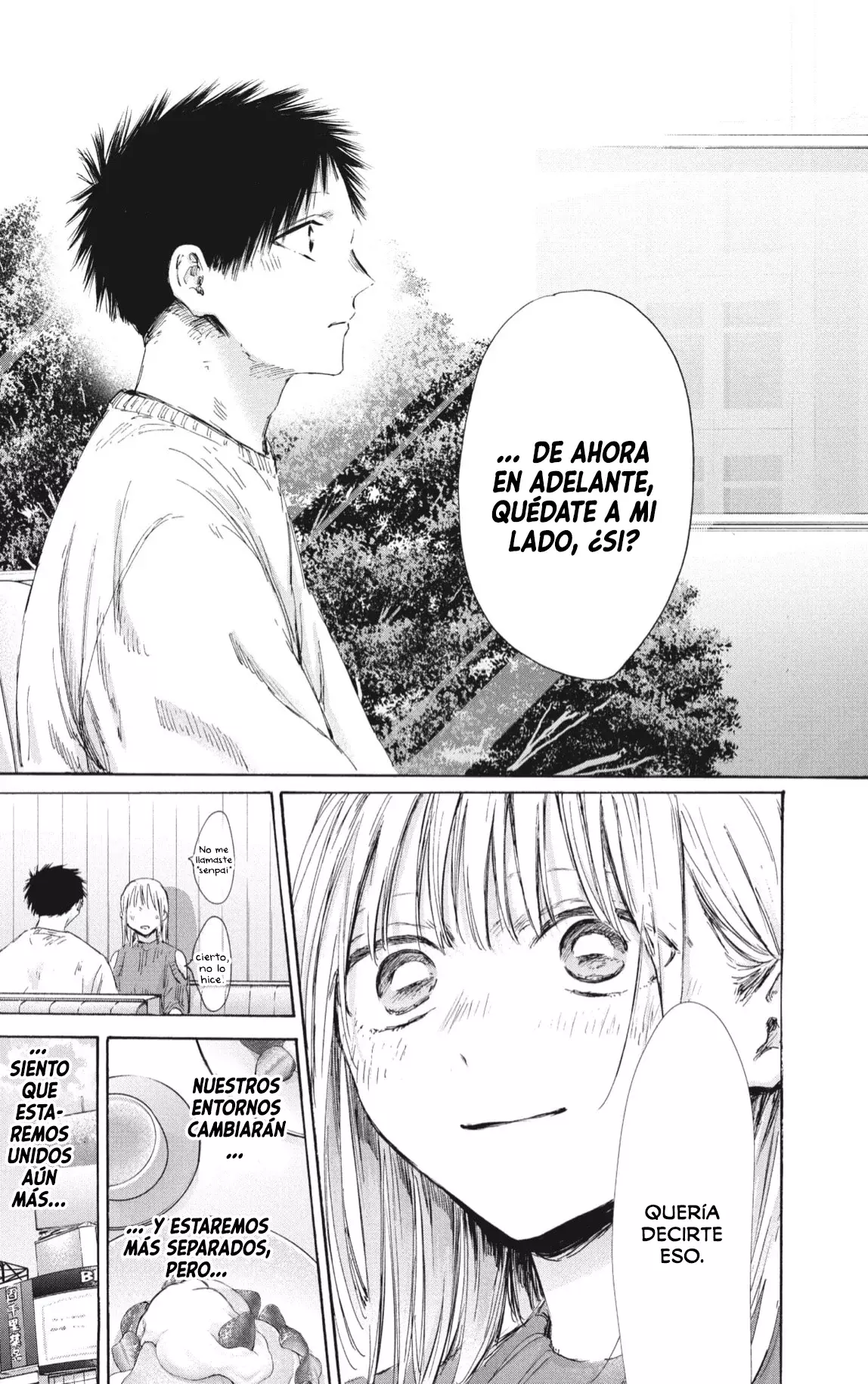 Ao no Hako Capitulo 194: Al frente de la felicidad página 18
