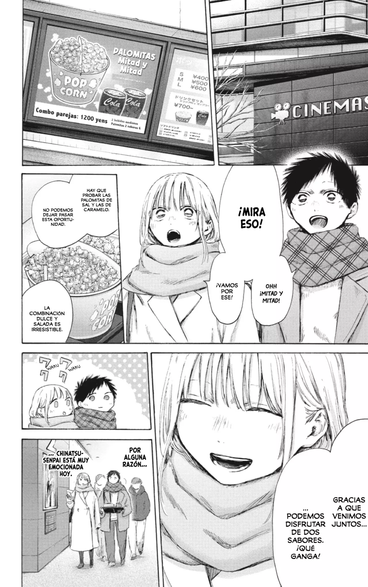 Ao no Hako Capitulo 194: Al frente de la felicidad página 5