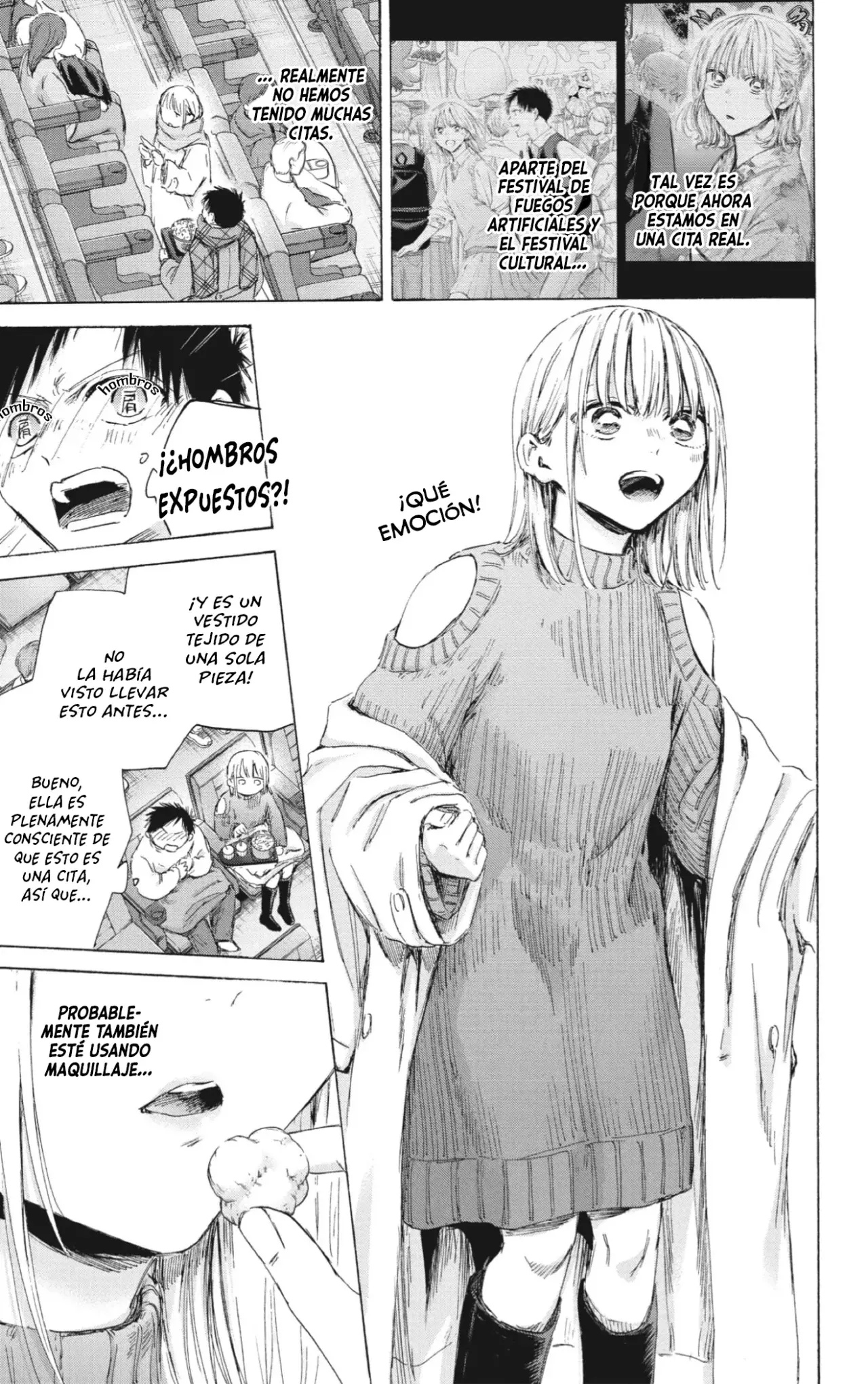 Ao no Hako Capitulo 194: Al frente de la felicidad página 6