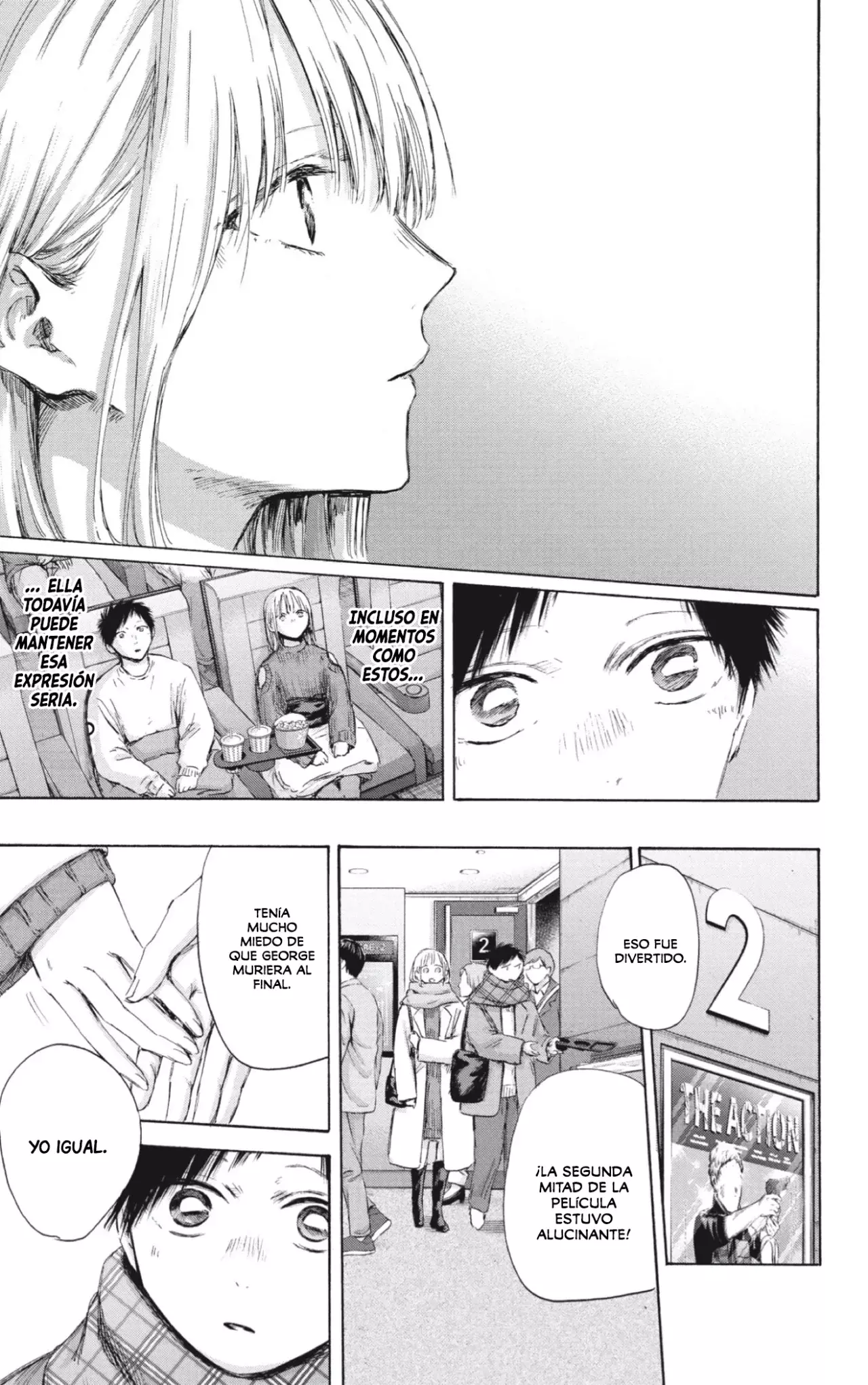 Ao no Hako Capitulo 194: Al frente de la felicidad página 8