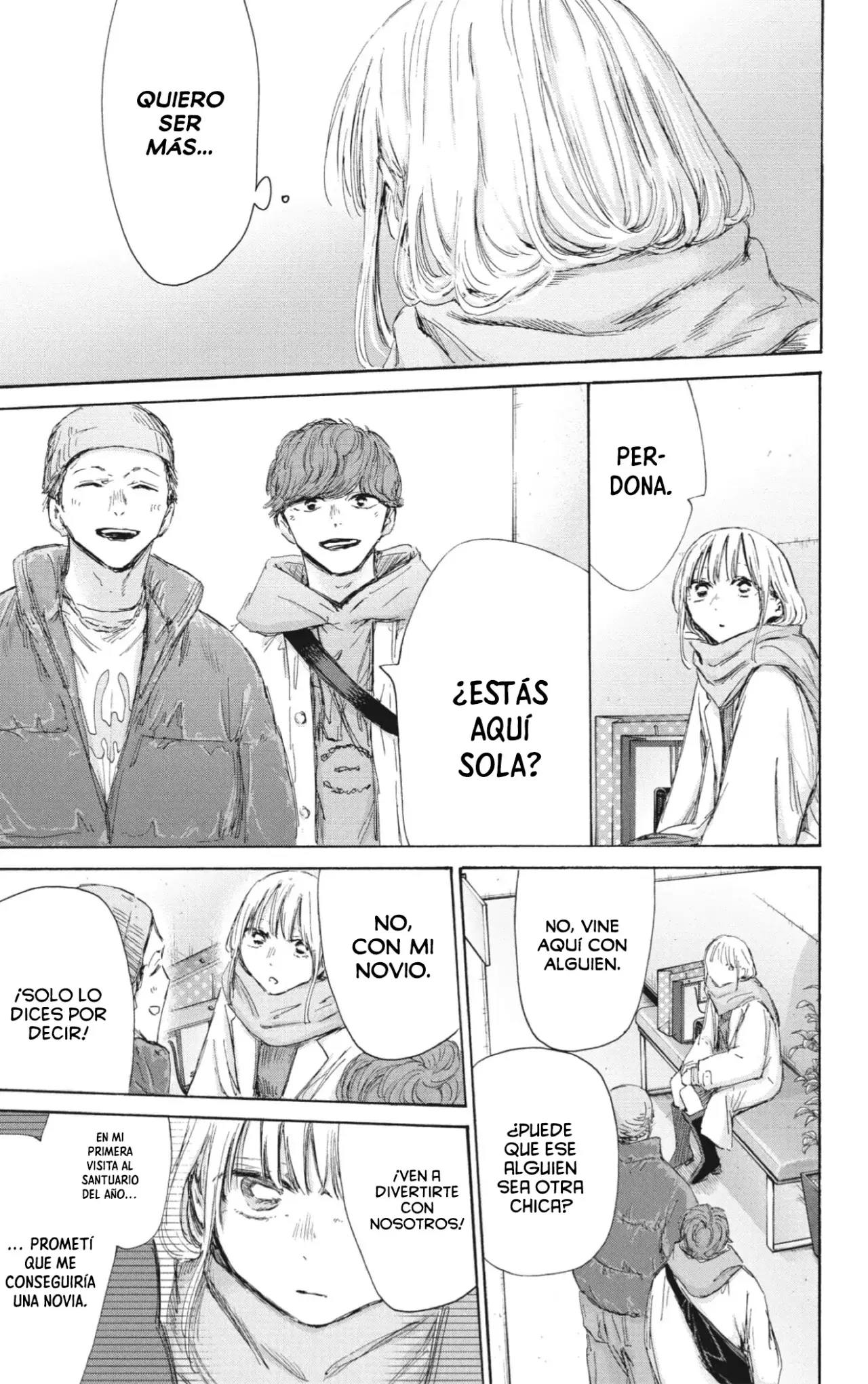Ao no Hako Capitulo 195: Quédate aquí página 12