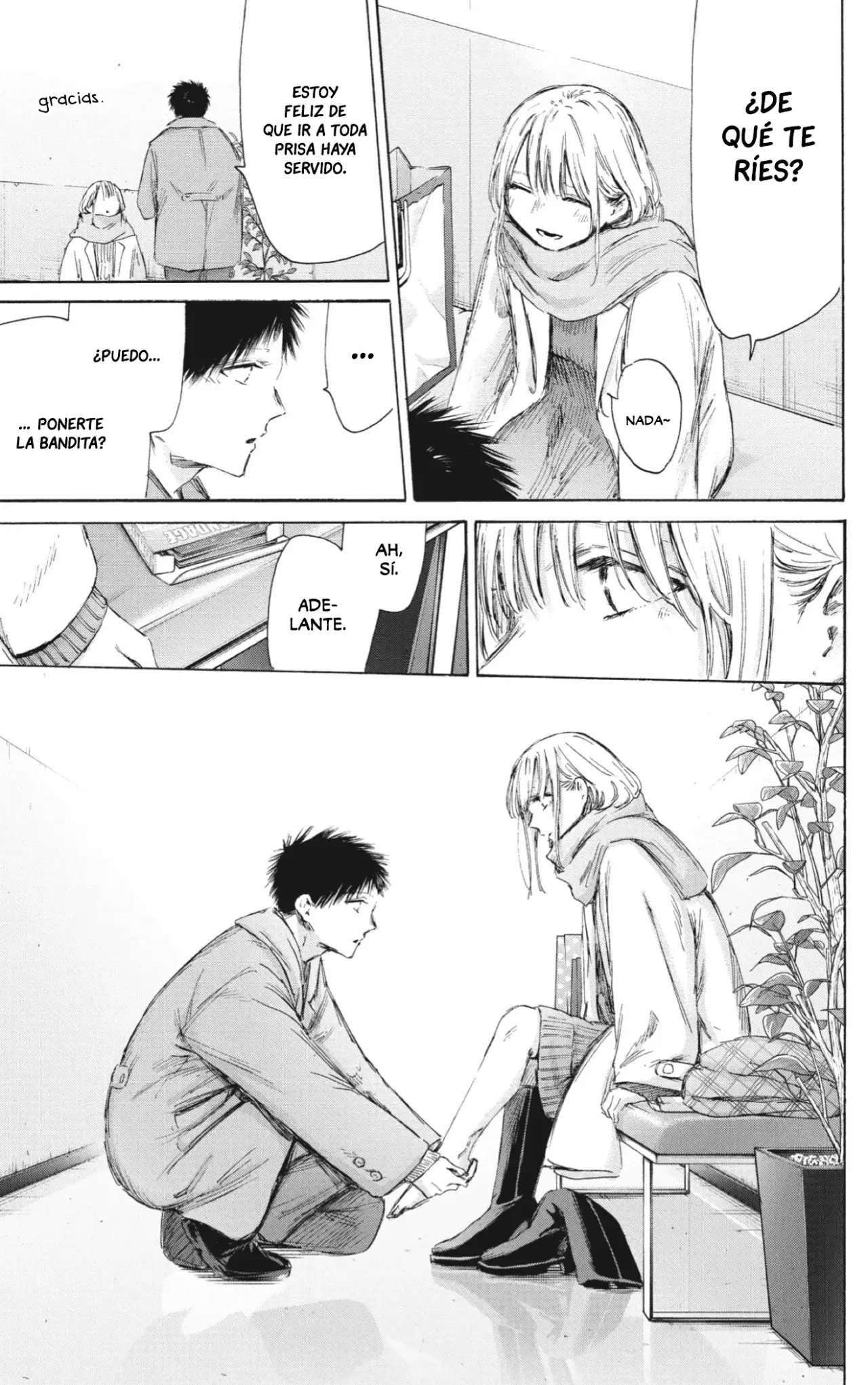 Ao no Hako Capitulo 195: Quédate aquí página 14