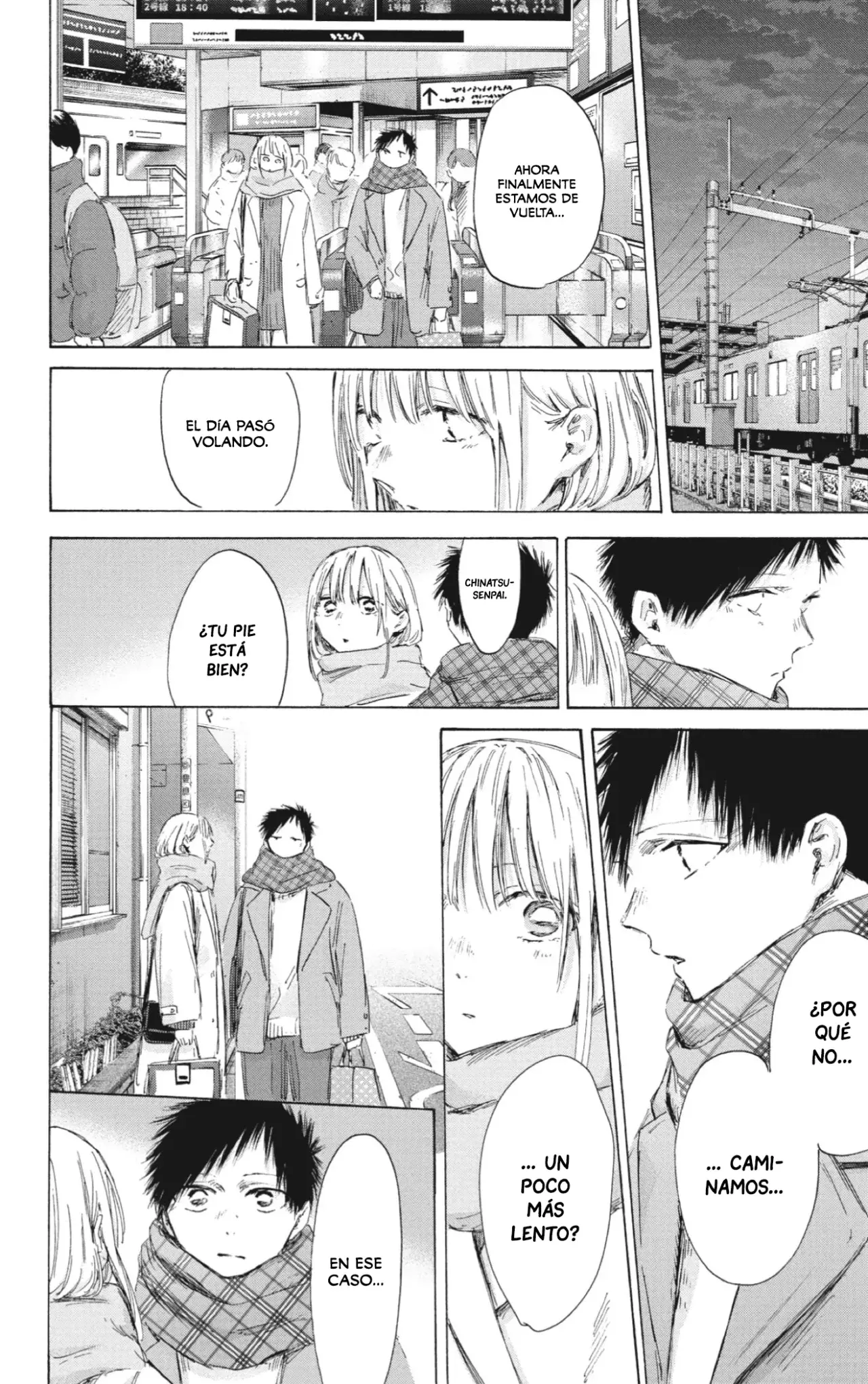 Ao no Hako Capitulo 195: Quédate aquí página 17