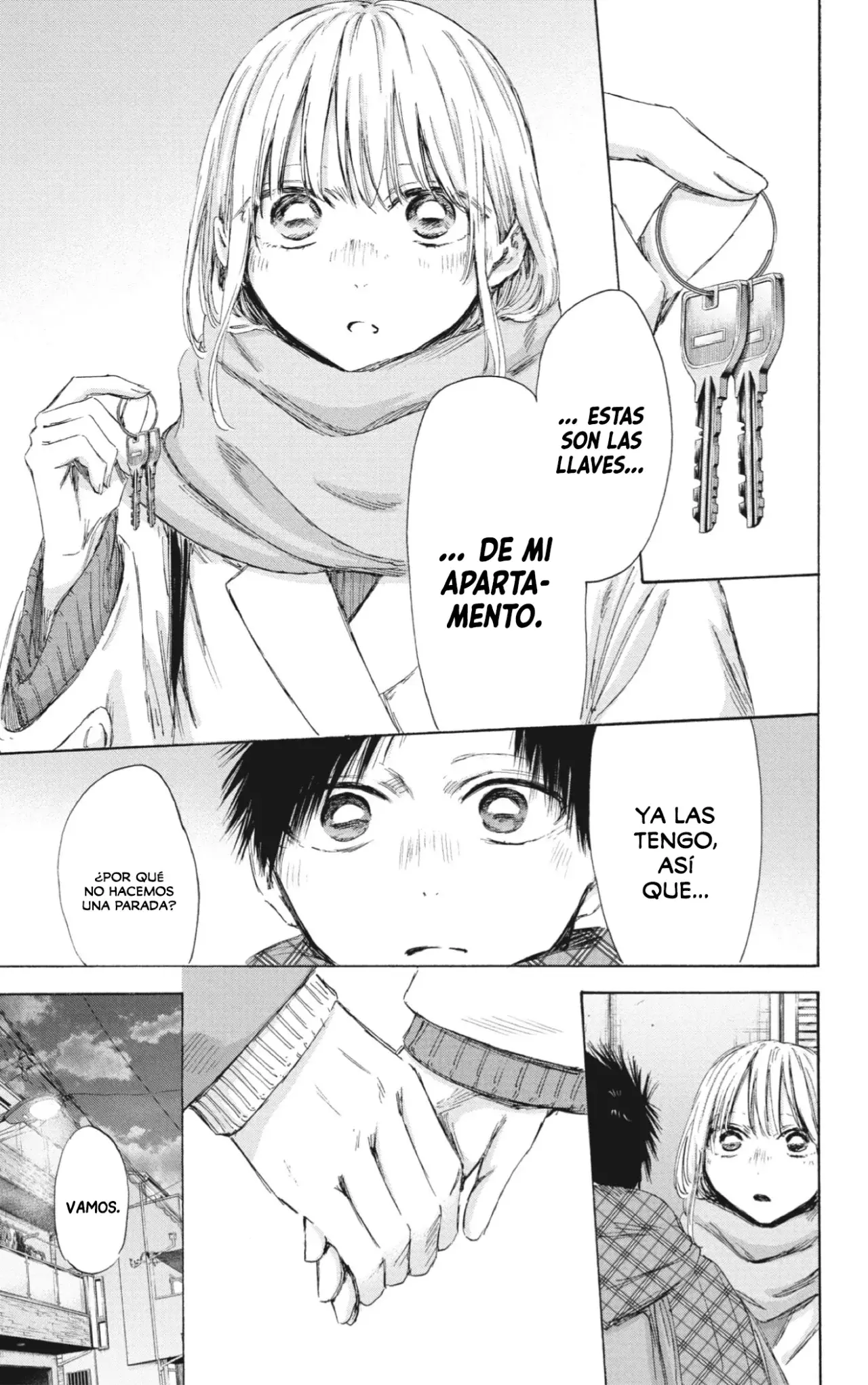 Ao no Hako Capitulo 195: Quédate aquí página 18