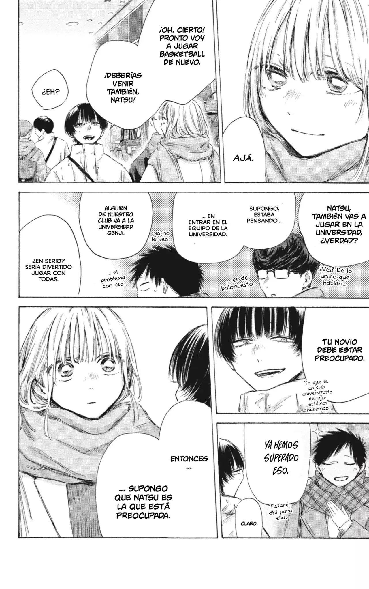 Ao no Hako Capitulo 195: Quédate aquí página 7