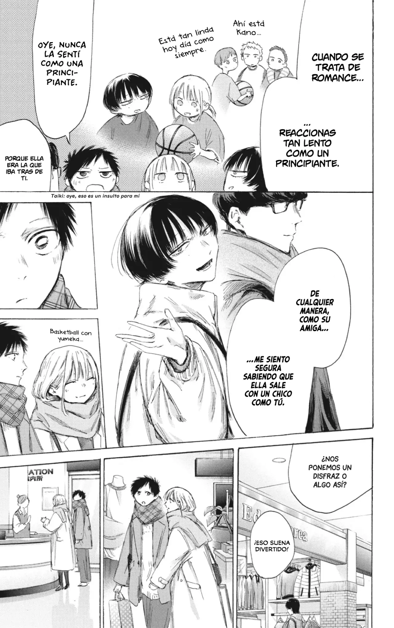 Ao no Hako Capitulo 195: Quédate aquí página 8